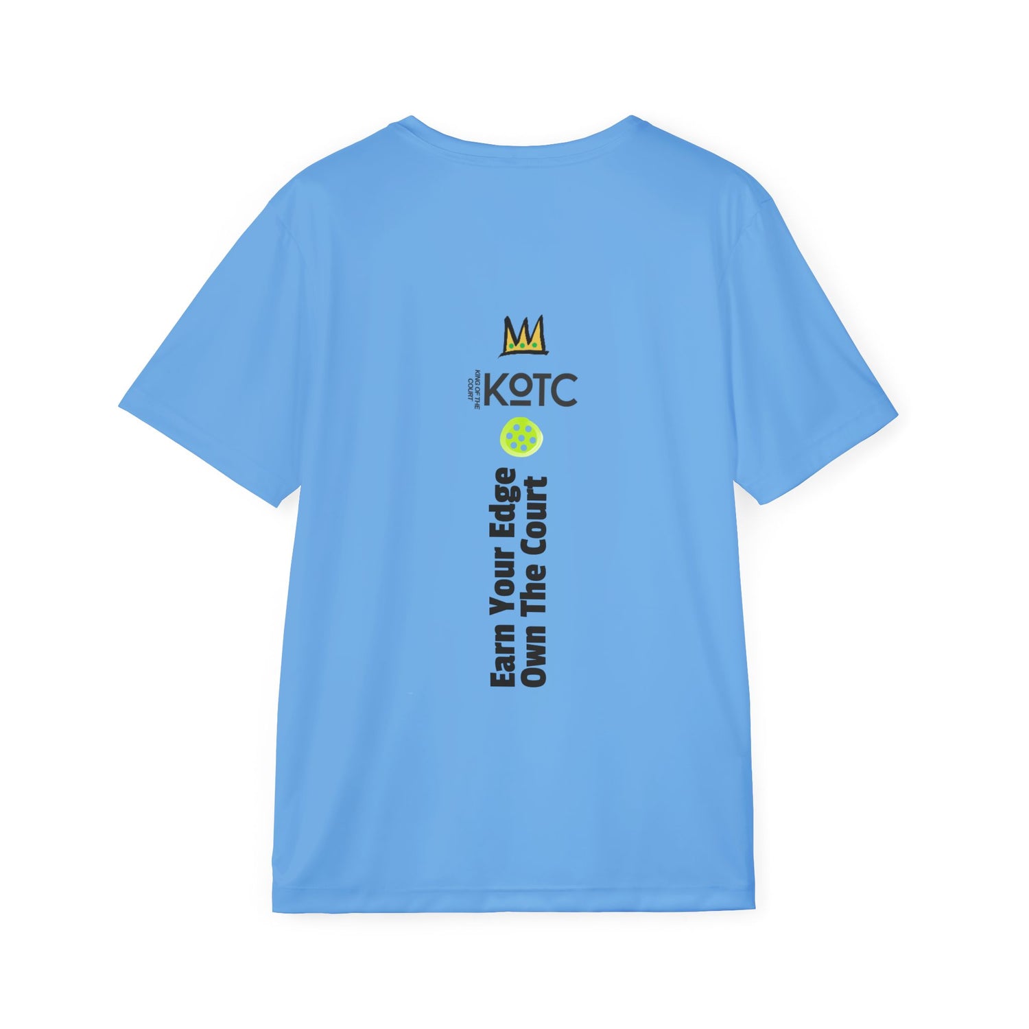 Men's Sports Jersey Tee - Pickleball Enthusiast Earn Your Edge Own The Court Design