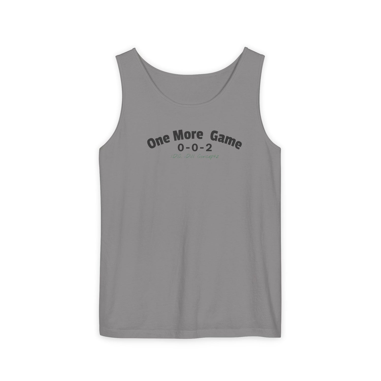 Unisex Pickleball Tank Top - 002 One More Game Design