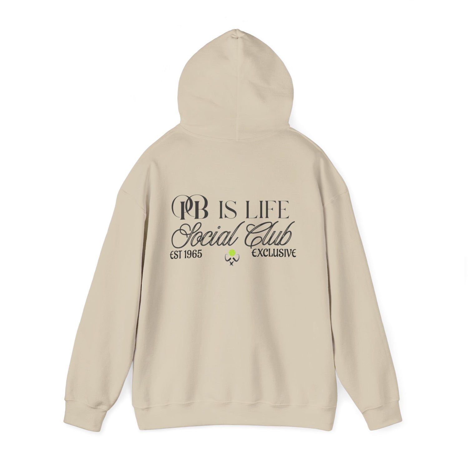 Men's Pickleball Hoodie - PB is Life Exclusive Design