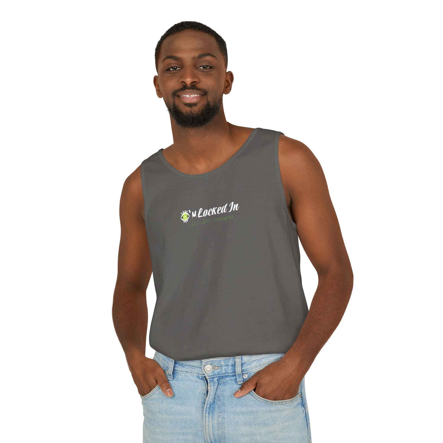 Unisex Muscle Tank Top - Pickleball I'm Locked In Design