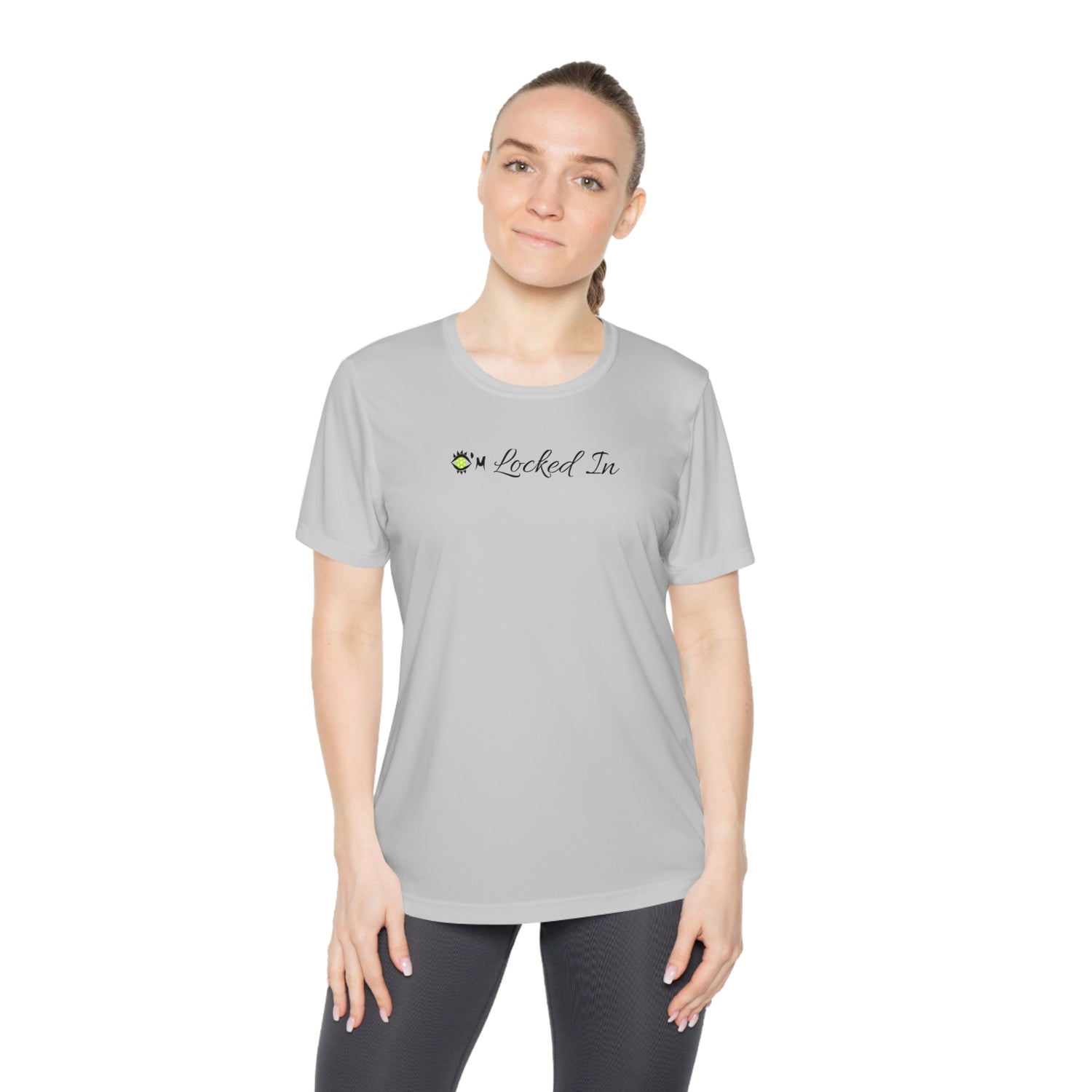 Women's Performance Tee - Pickleball I'm Locked in Design