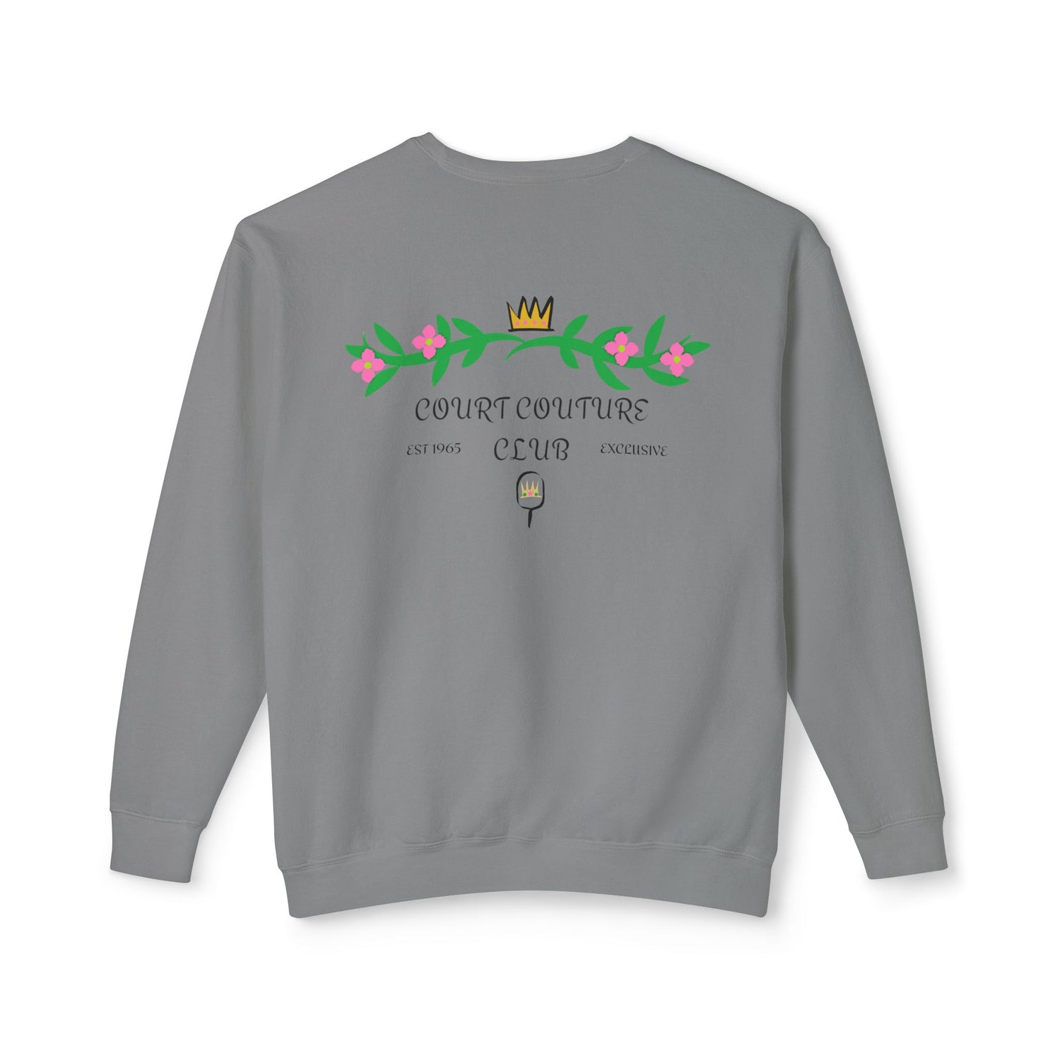 Pickleball Women's Lightweight Sweatshirt - Court Couture Club Design