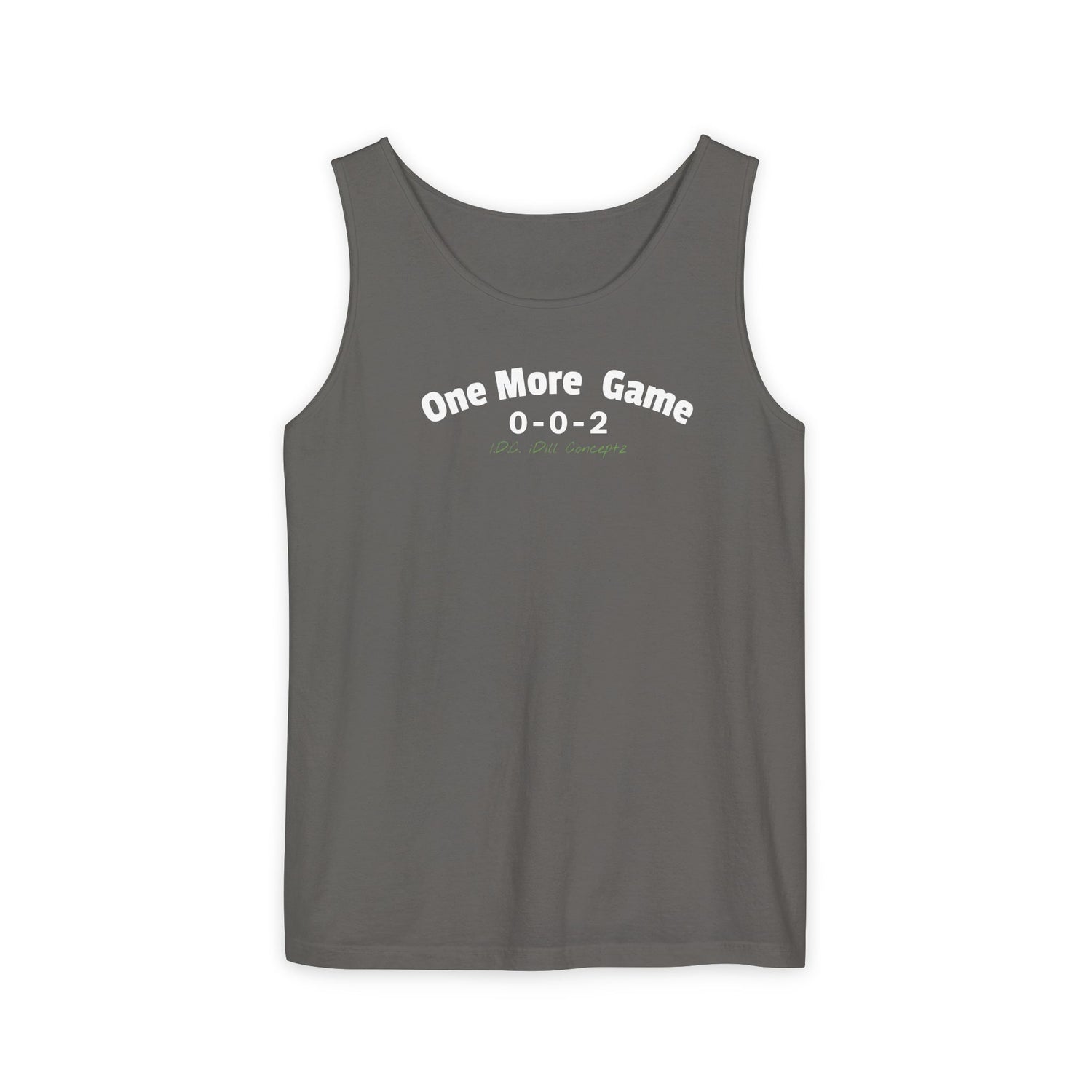 Unisex Pickleball Tank Top - 002 One More Game Design