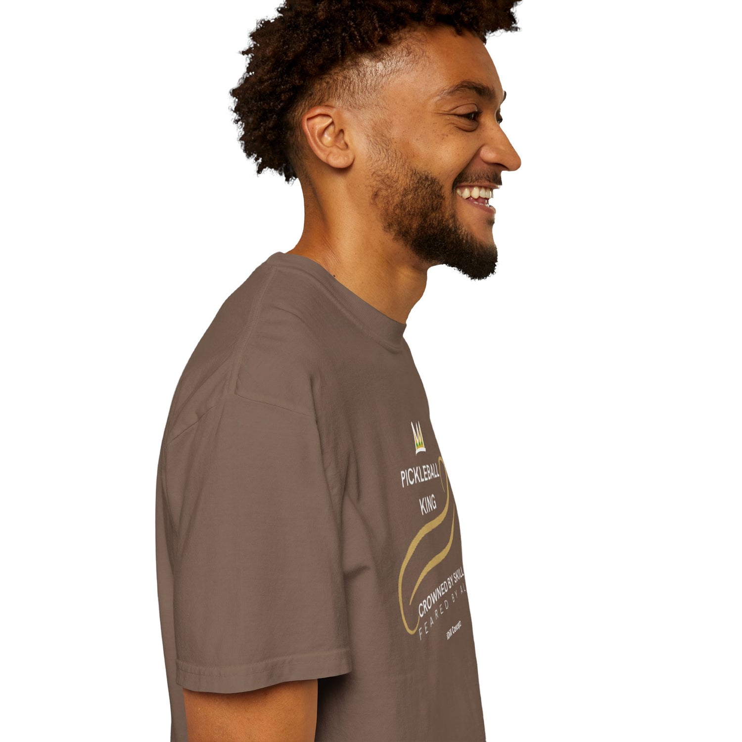 King of the Court Pickleball T-Shirt Apparel - Casual Graphic Tee for Men - Sports Lovers