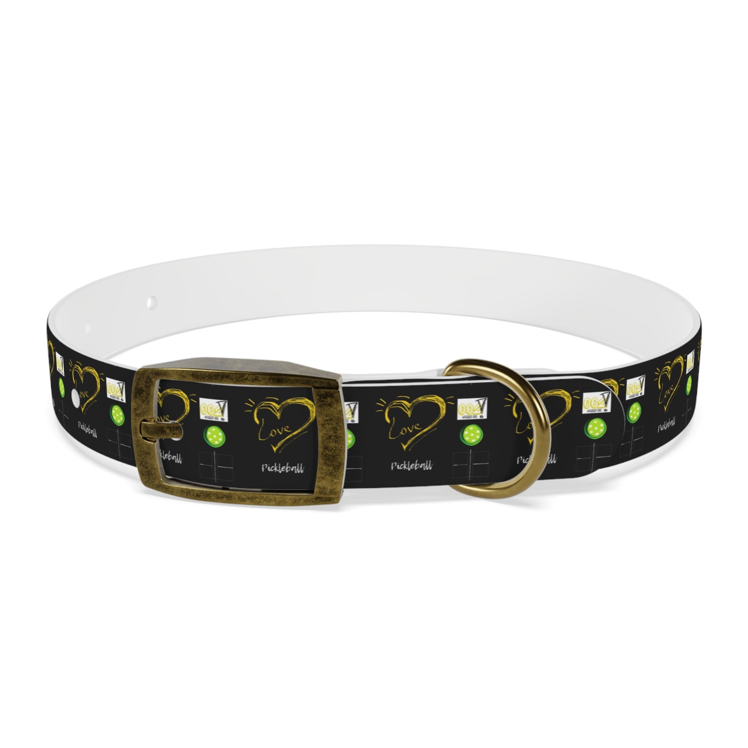 Dog Collar - Pickleball Love Unique Stand Out Design - Perfect for Pet Owners