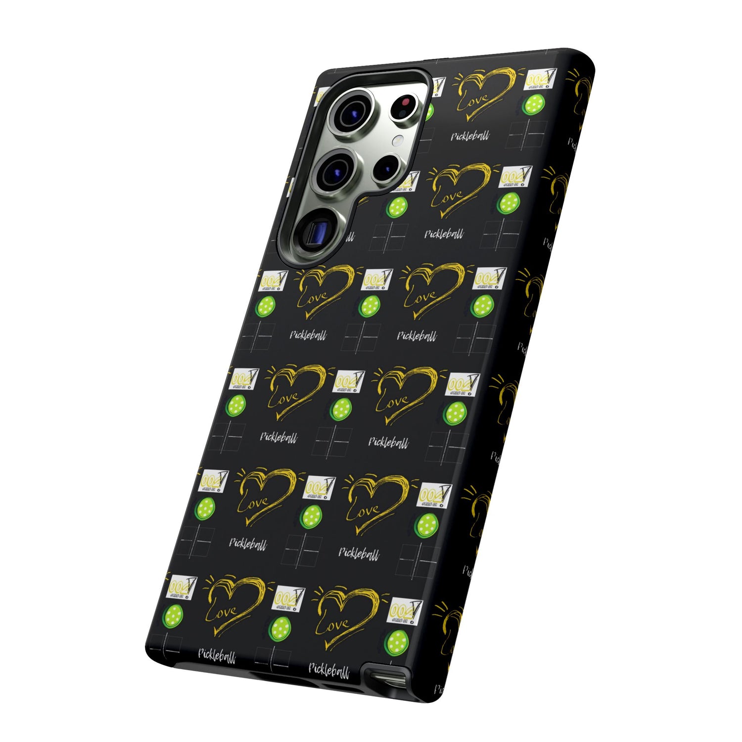 Pickleball Love Tough Android Samsung Phone Case - Fun & Durable Sport Accessory