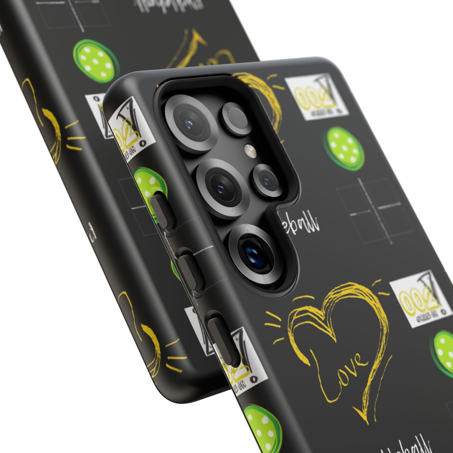 Pickleball Love Tough Android Samsung Phone Case - Fun & Durable Sport Accessory
