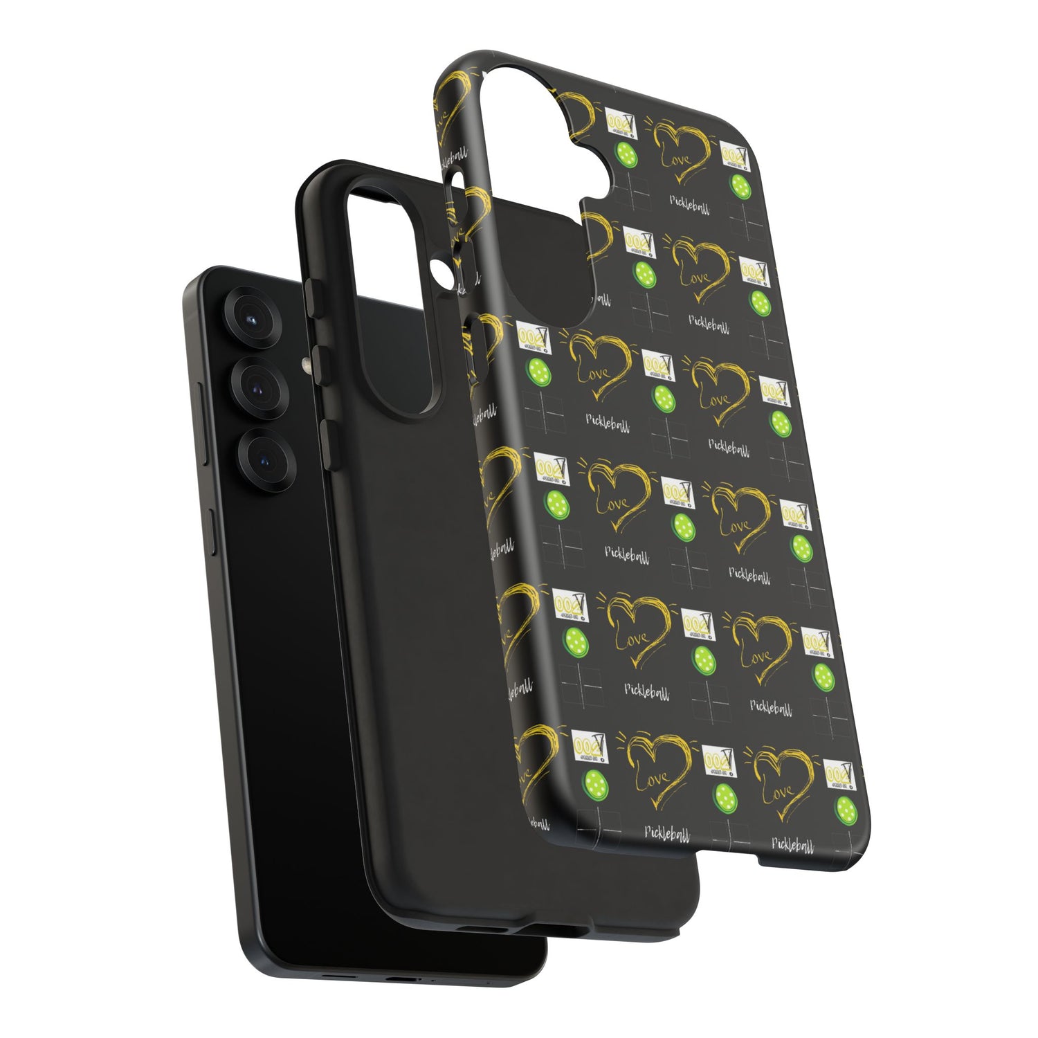 Pickleball Love Tough Android Samsung Phone Case - Fun & Durable Sport Accessory