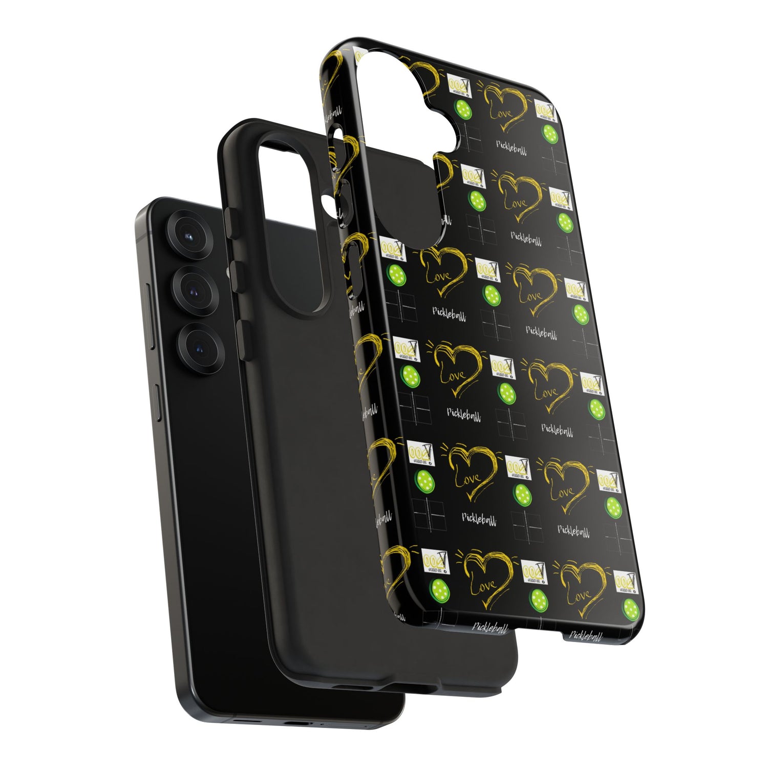 Pickleball Love Tough Android Samsung Phone Case - Fun & Durable Sport Accessory