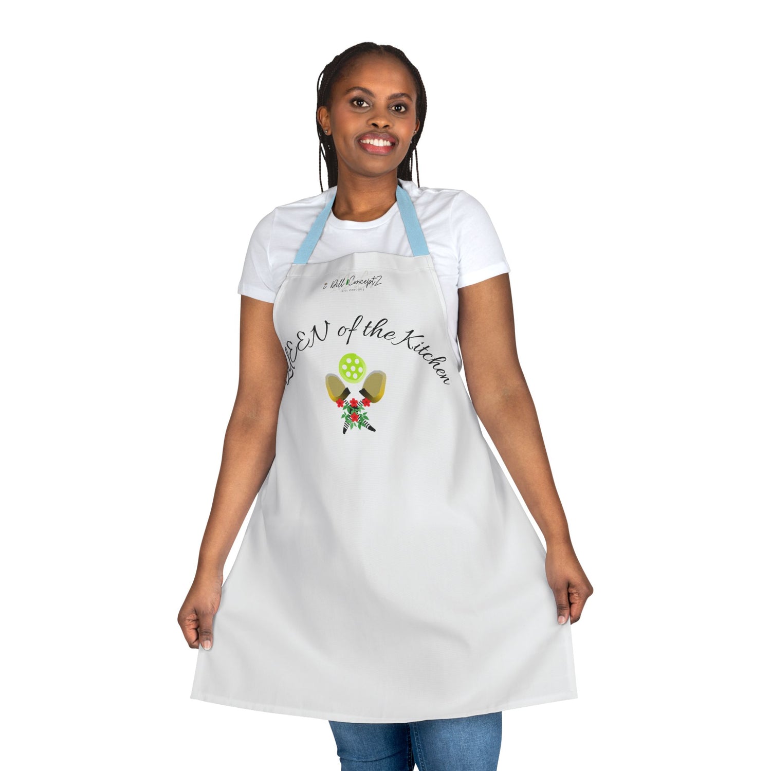 Apron - Pickleball Queen of the Kitchen Design - Gift for Cooking Enthusiast