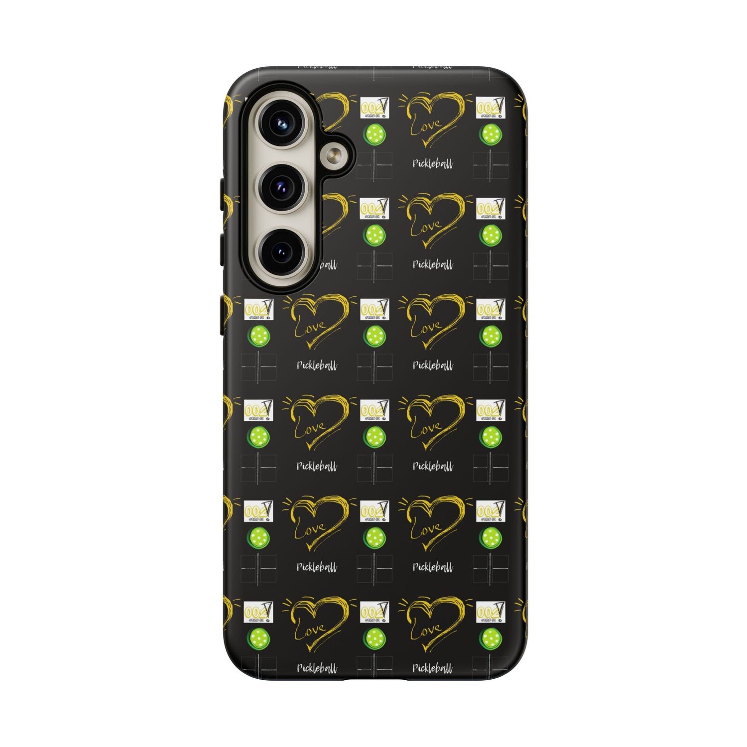 Pickleball Love Tough Android Samsung Phone Case - Fun & Durable Sport Accessory