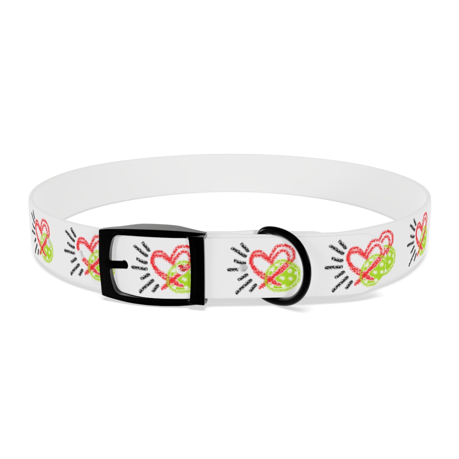 Dog Collar - Pickleball Love Unique Stand Out Design - Perfect for Pet Owners