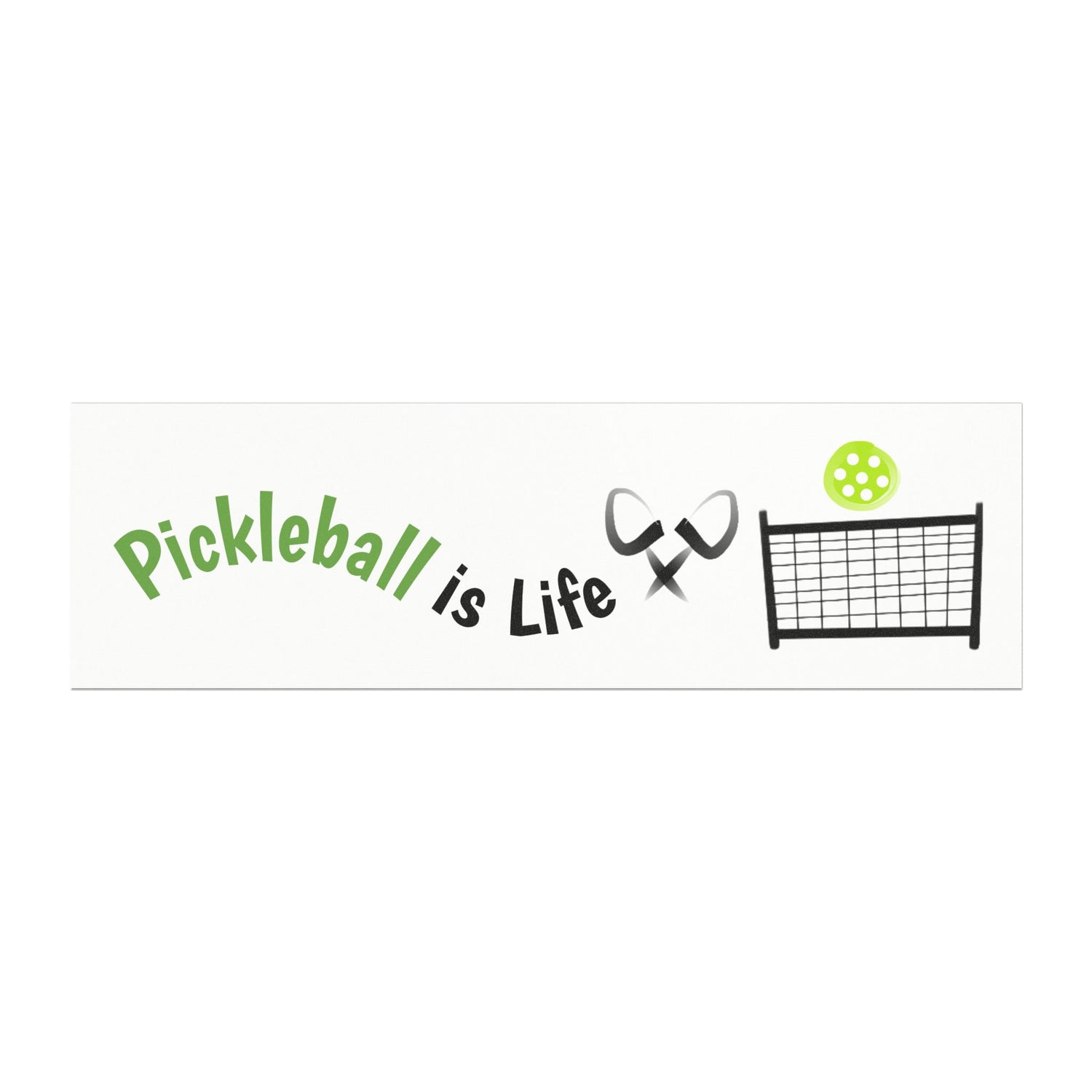 Pickleball Car Magnet - Pickleball is Life Design