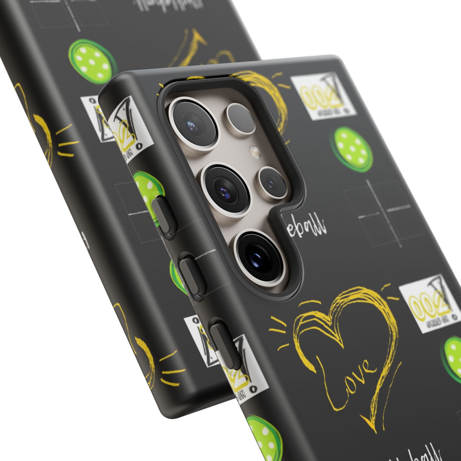 Pickleball Love Tough Android Samsung Phone Case - Fun & Durable Sport Accessory