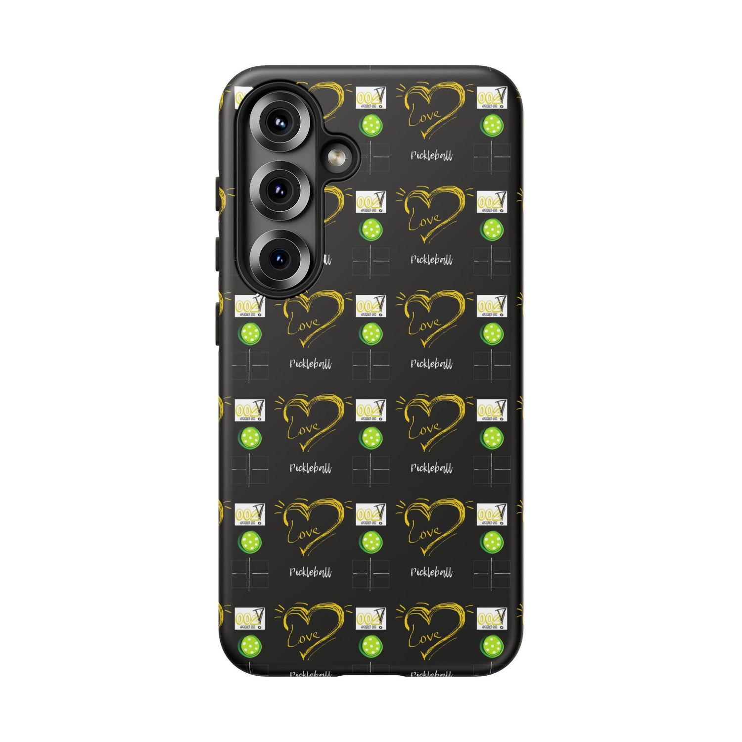 Pickleball Love Tough Android Samsung Phone Case - Fun & Durable Sport Accessory