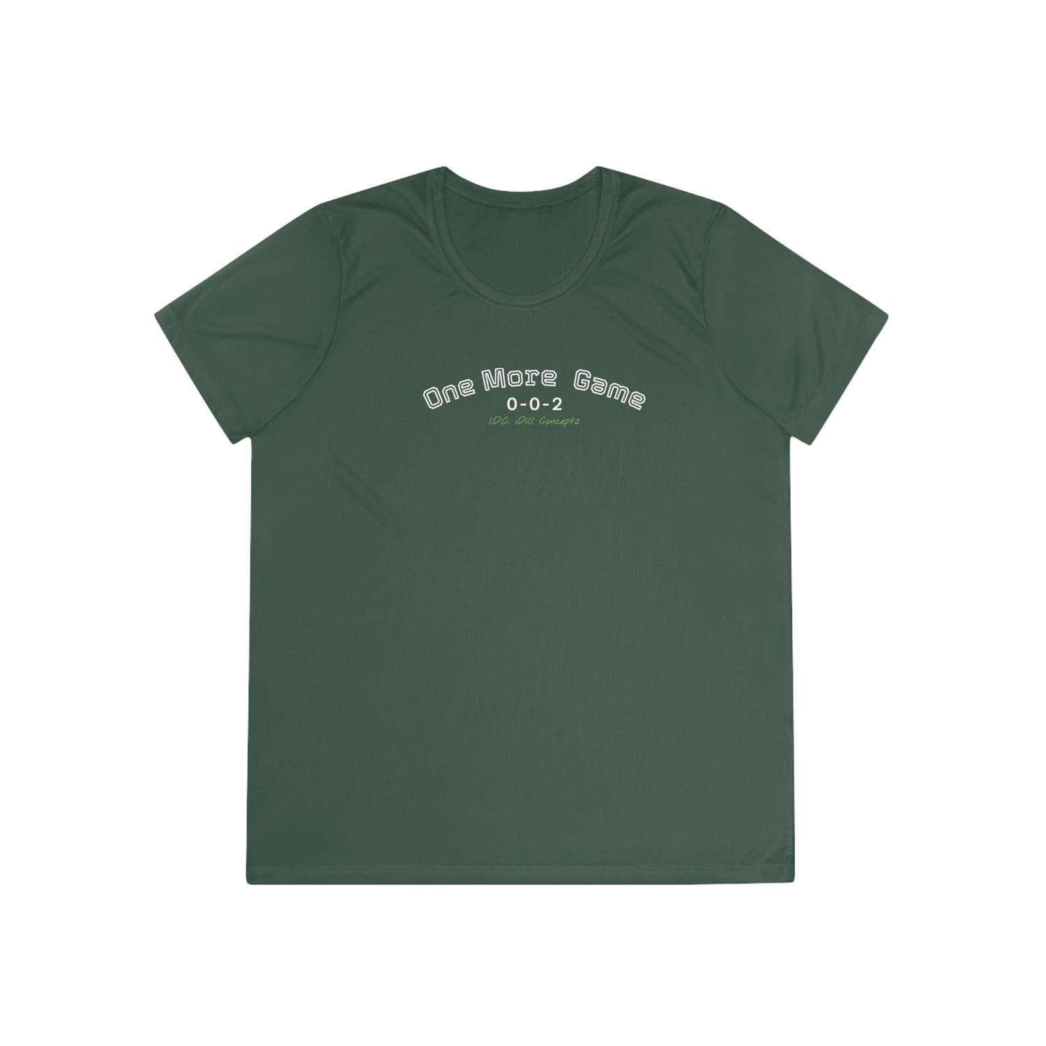 Pickleball Women's Tee - 002 One More Game Design
