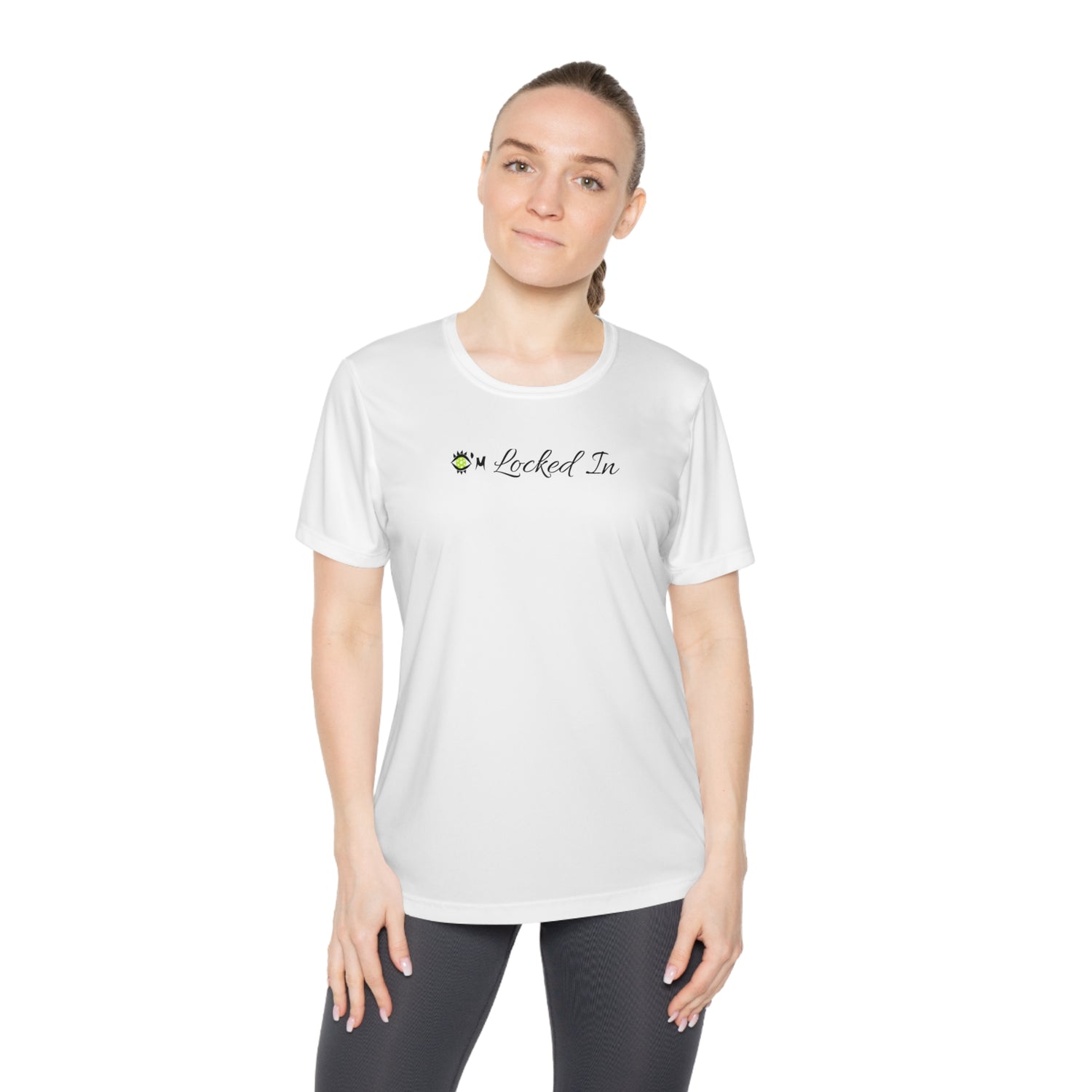 Women's Performance Tee - Pickleball I'm Locked in Design