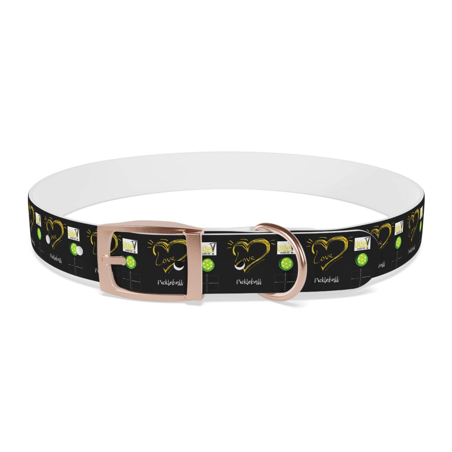 Dog Collar - Pickleball Love Unique Stand Out Design - Perfect for Pet Owners