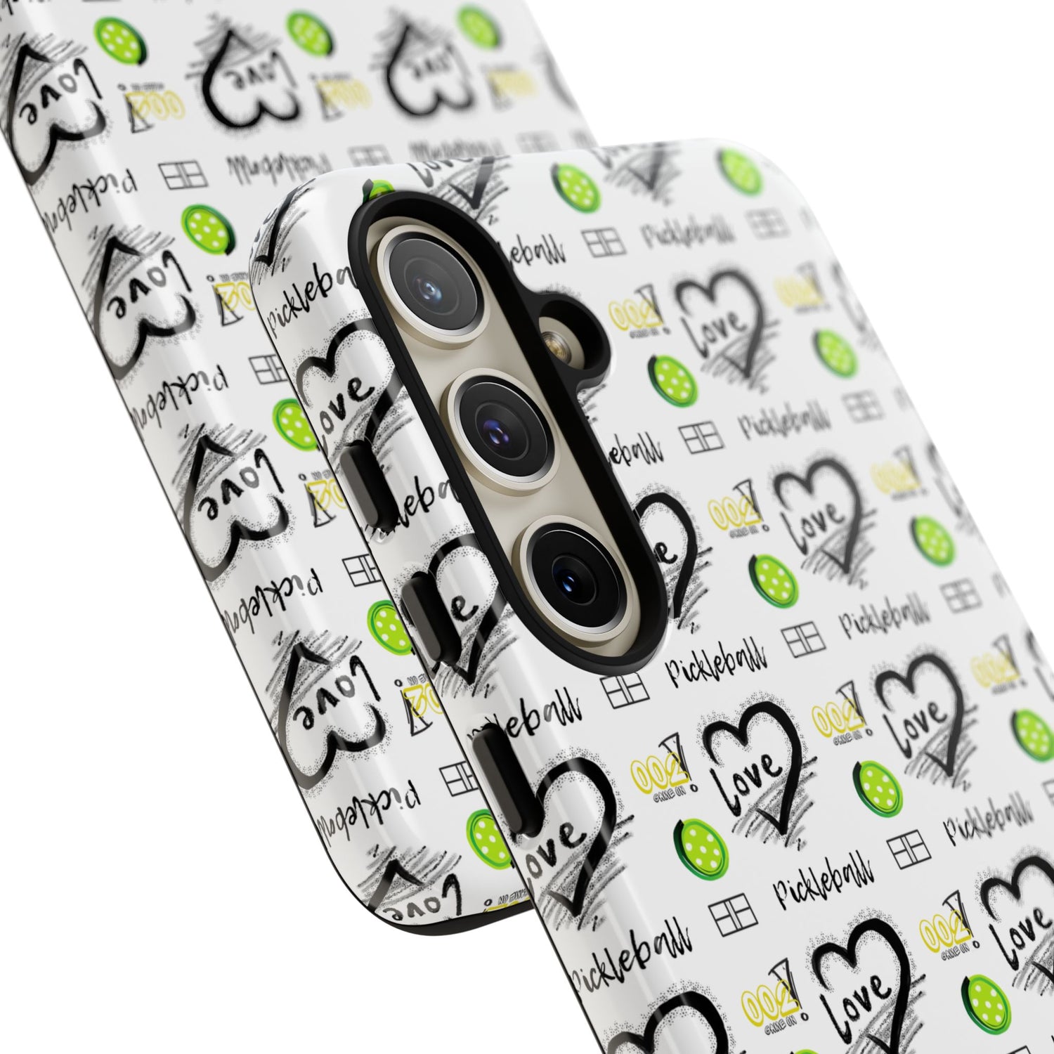 Pickleball Love Tough Android Samsung Phone Case - Fun & Durable Sport Accessory