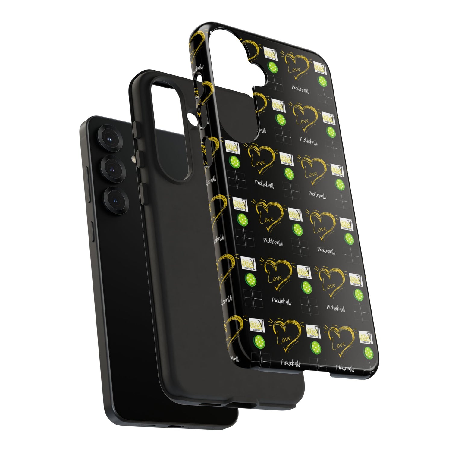Pickleball Love Tough Android Samsung Phone Case - Fun & Durable Sport Accessory