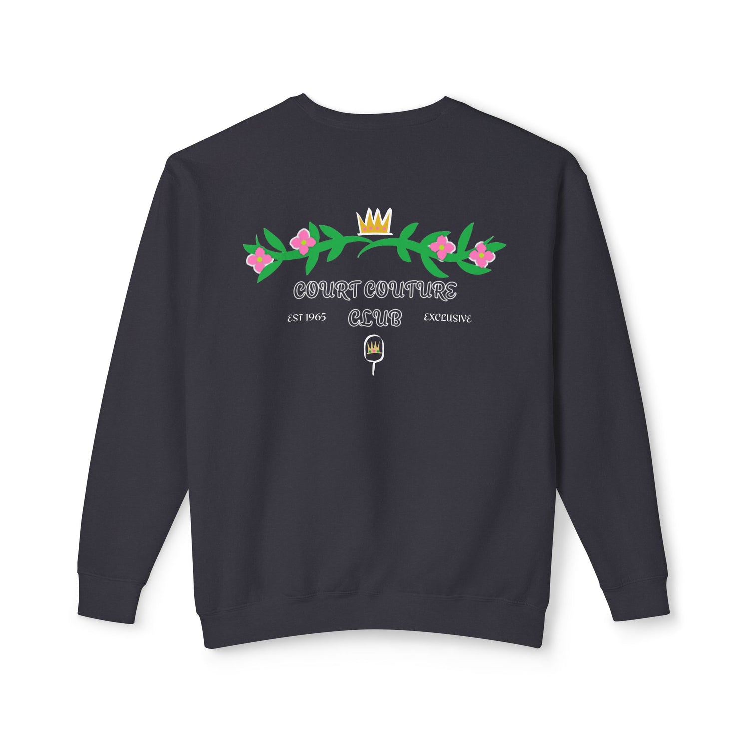 Pickleball Women's Lightweight Sweatshirt - Court Couture Club Design
