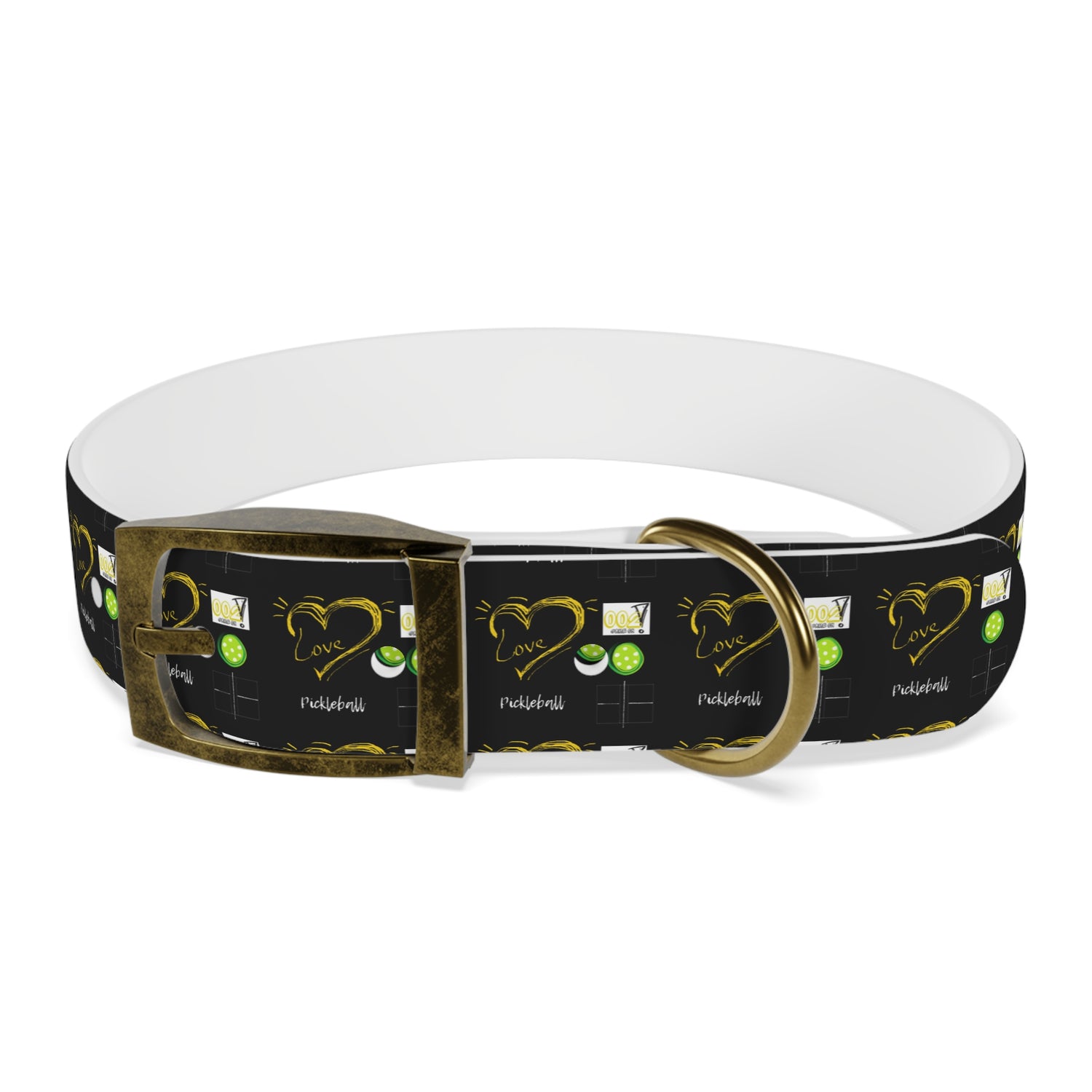 Dog Collar - Pickleball Love Unique Stand Out Design - Perfect for Pet Owners