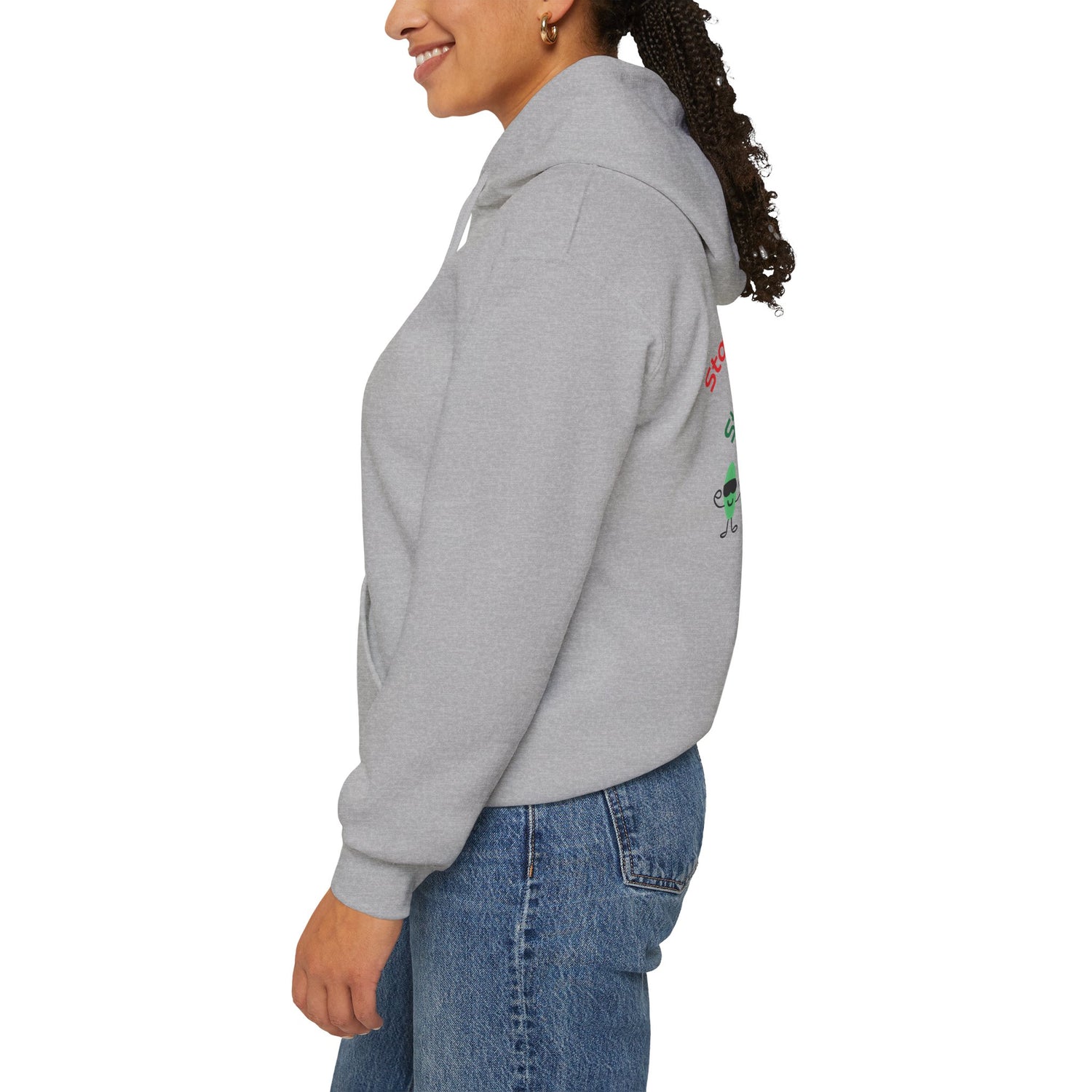 Unisex Pickleball Hoodie Sweatshirt - Stay out of the Kitchen, Stay in the Game Design