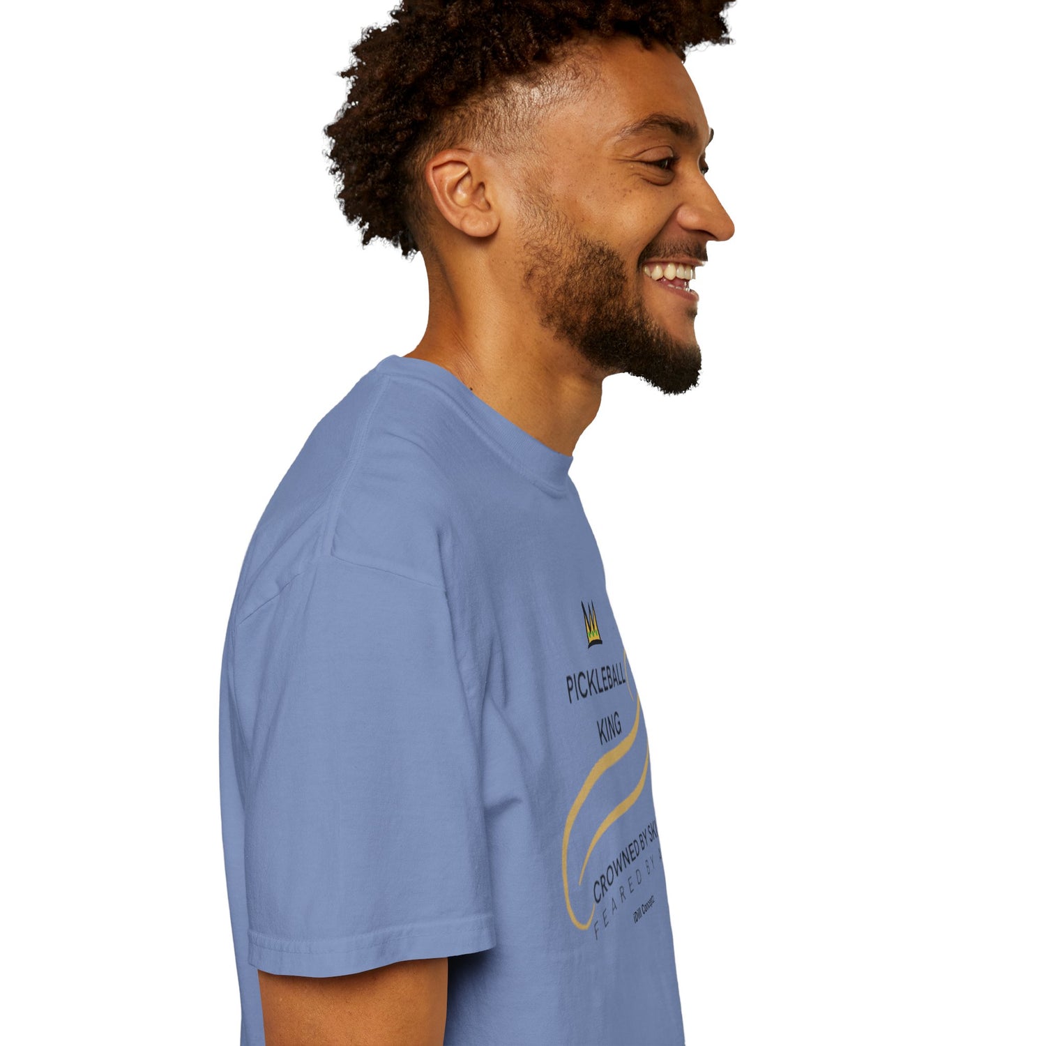 King of the Court Pickleball T-Shirt Apparel - Casual Graphic Tee for Men - Sports Lovers