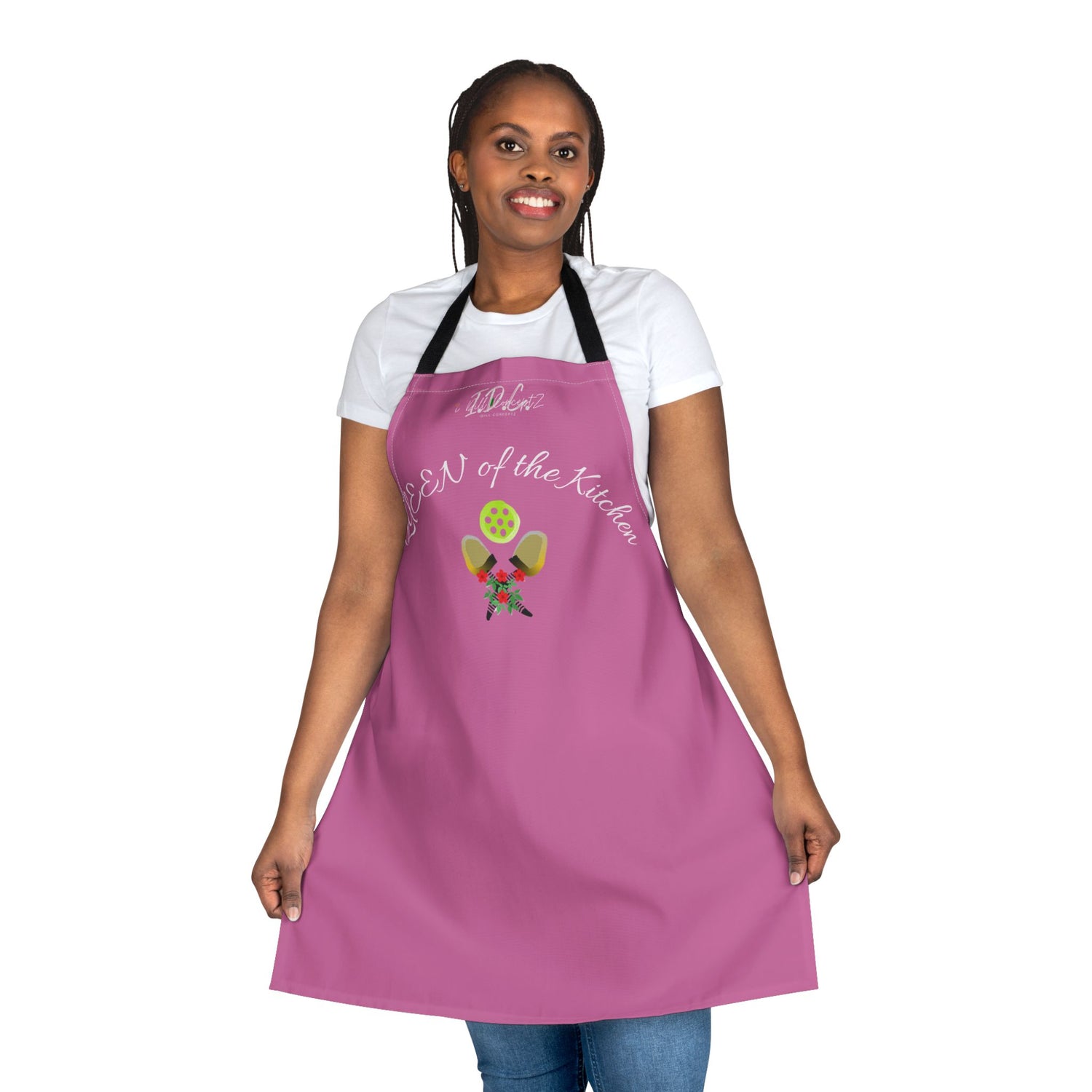 Apron - Pickleball Queen of the Kitchen Design - Gift for Cooking Enthusiast