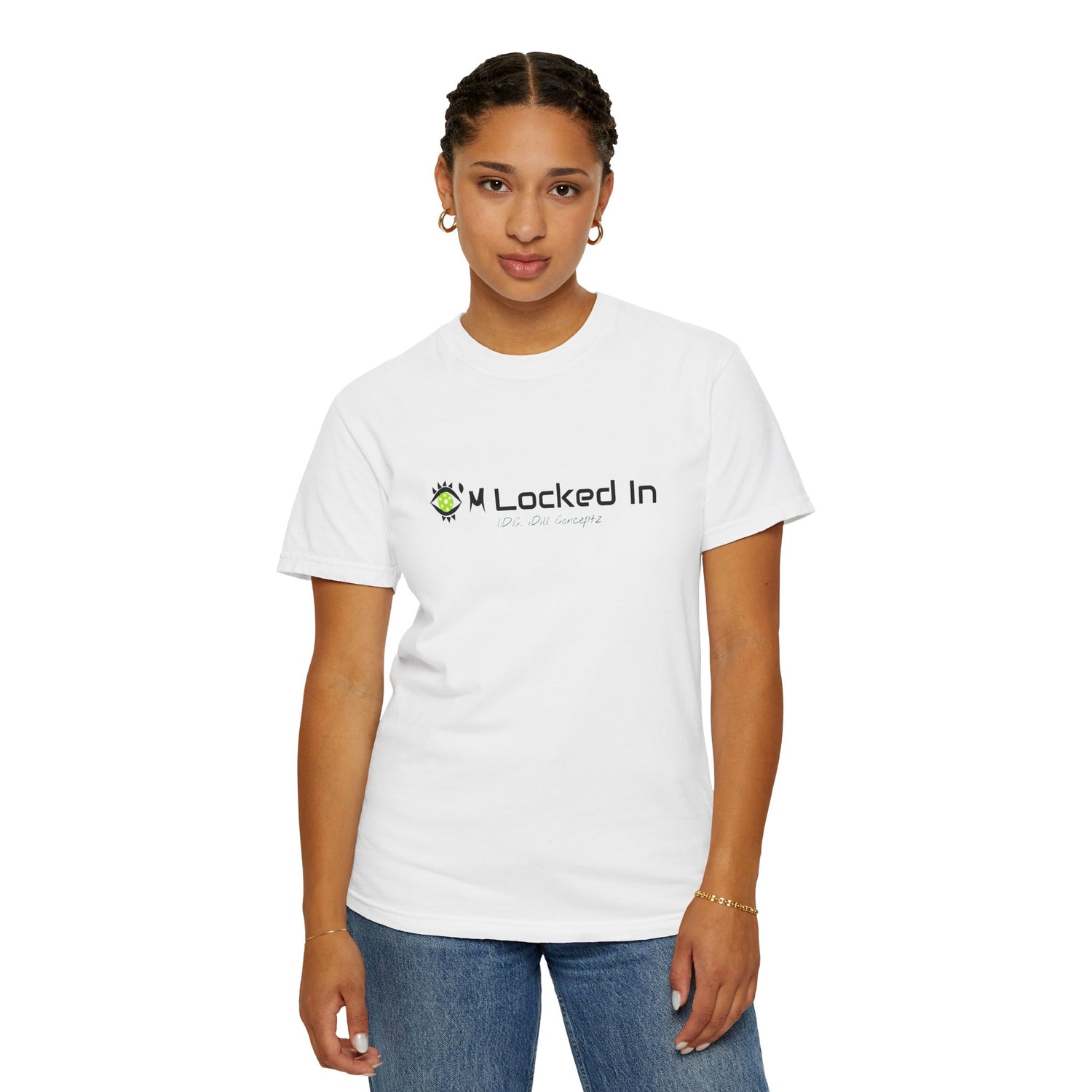 Unisex Pickleball Tee - I'm Locked In Design