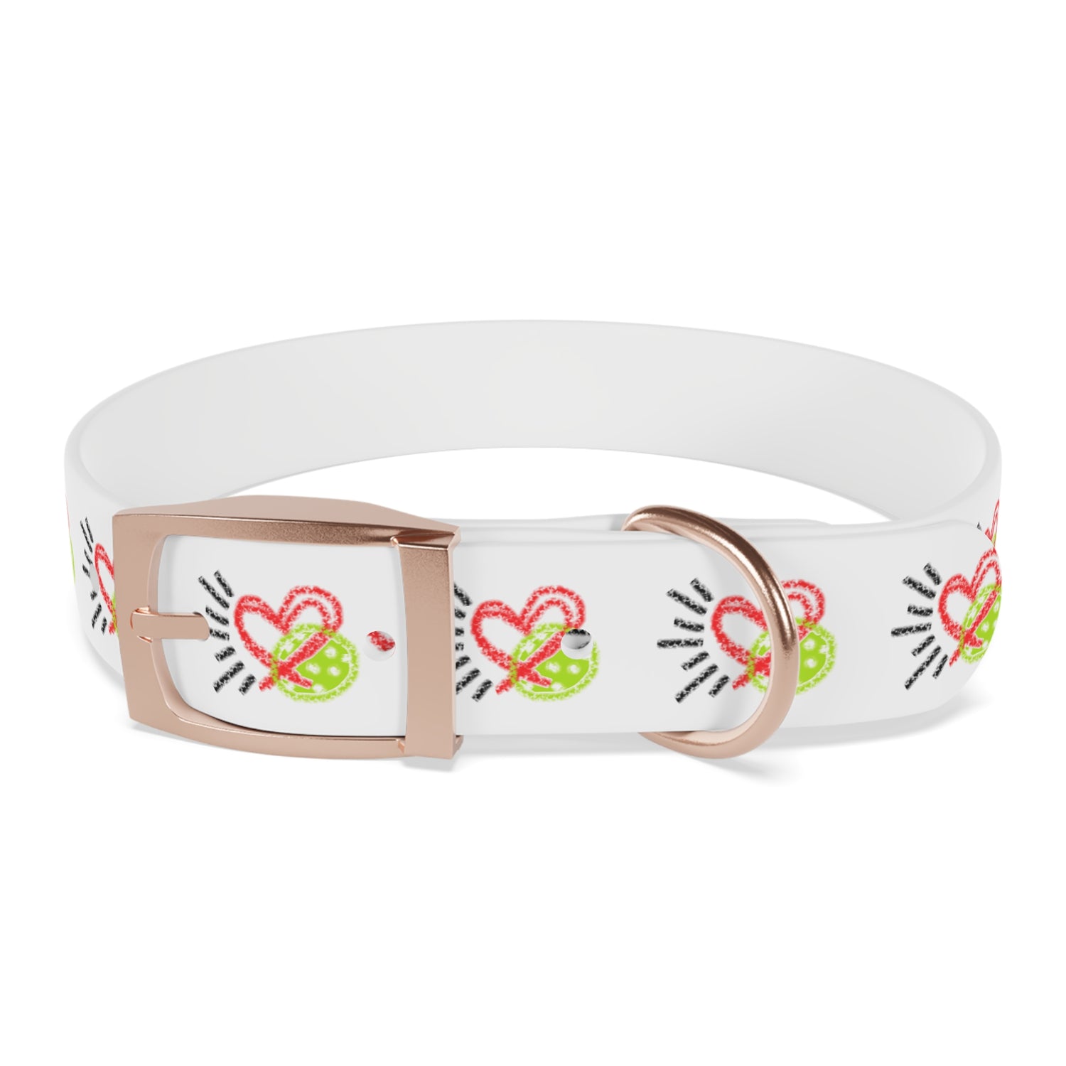 Dog Collar - Pickleball Love Unique Stand Out Design - Perfect for Pet Owners