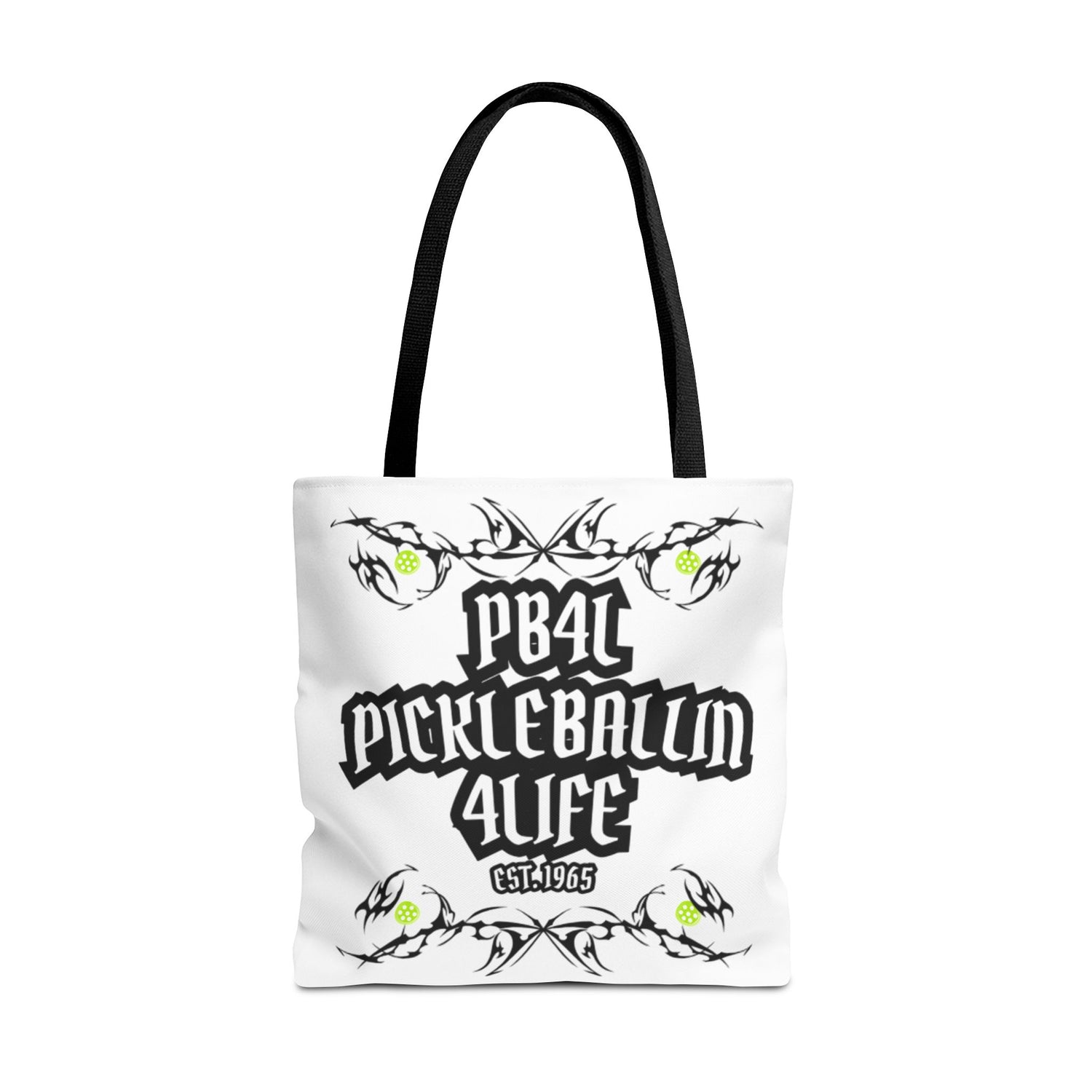 Pickleball Tote Bag - 'PB4L' Design for Enthusiasts and Players