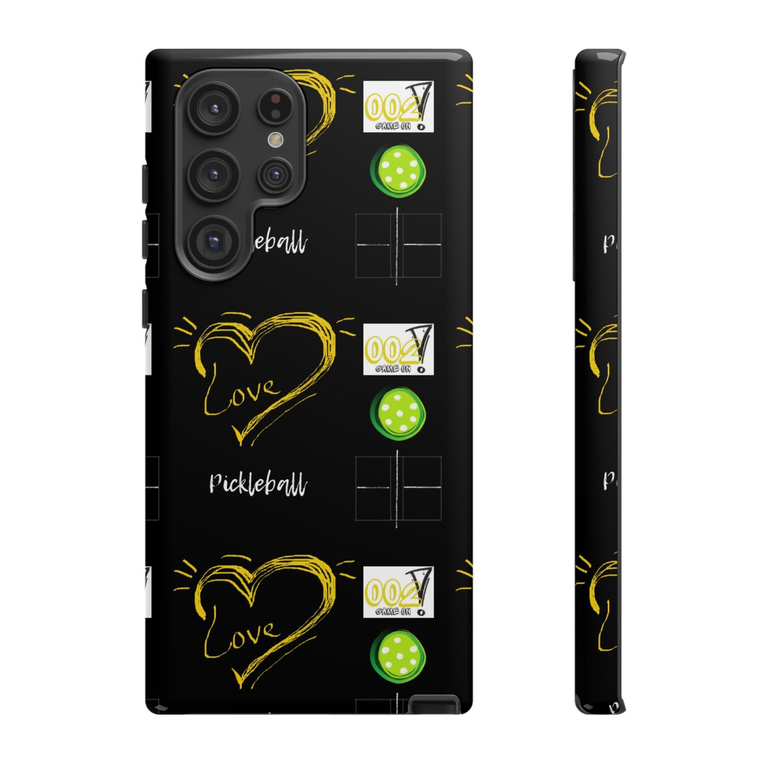 Pickleball Love Tough Android Samsung Phone Case - Fun & Durable Sport Accessory