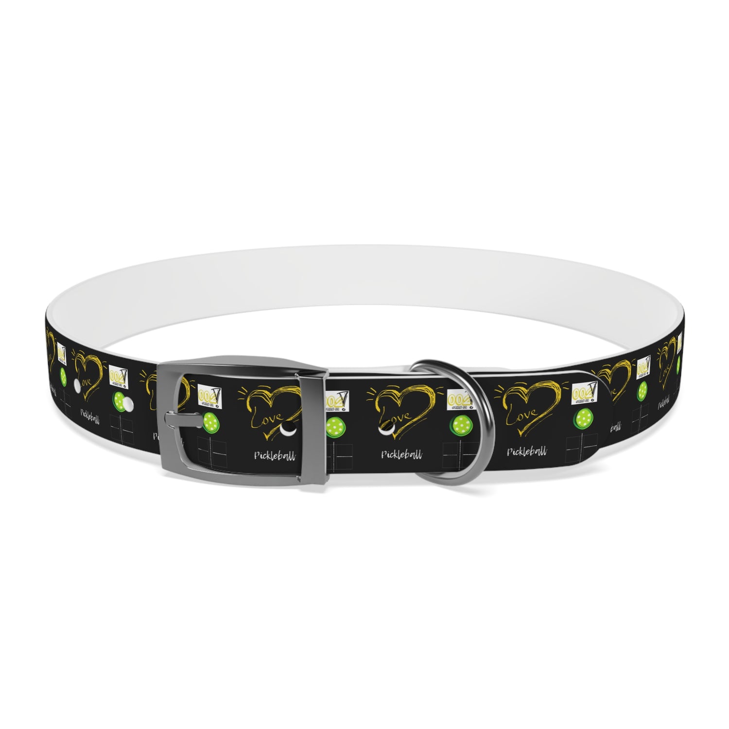 Dog Collar - Pickleball Love Unique Stand Out Design - Perfect for Pet Owners