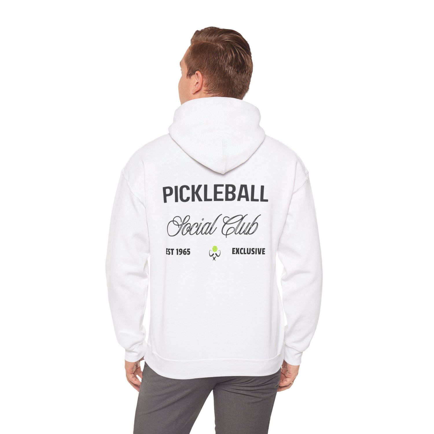 Men's Pickleball Hoodie - Pickleball Social Club Exclusive Design