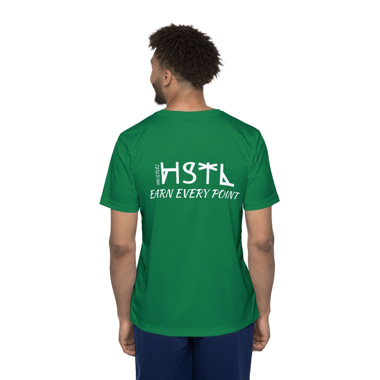 Men's Pickleball Jersey Tee - HSTL (Hustle) Design