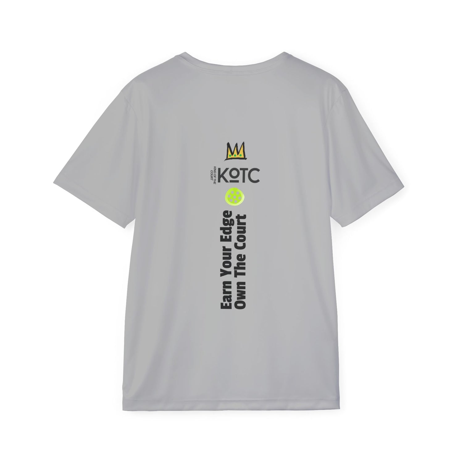 Men's Sports Jersey Tee - Pickleball Enthusiast Earn Your Edge Own The Court Design