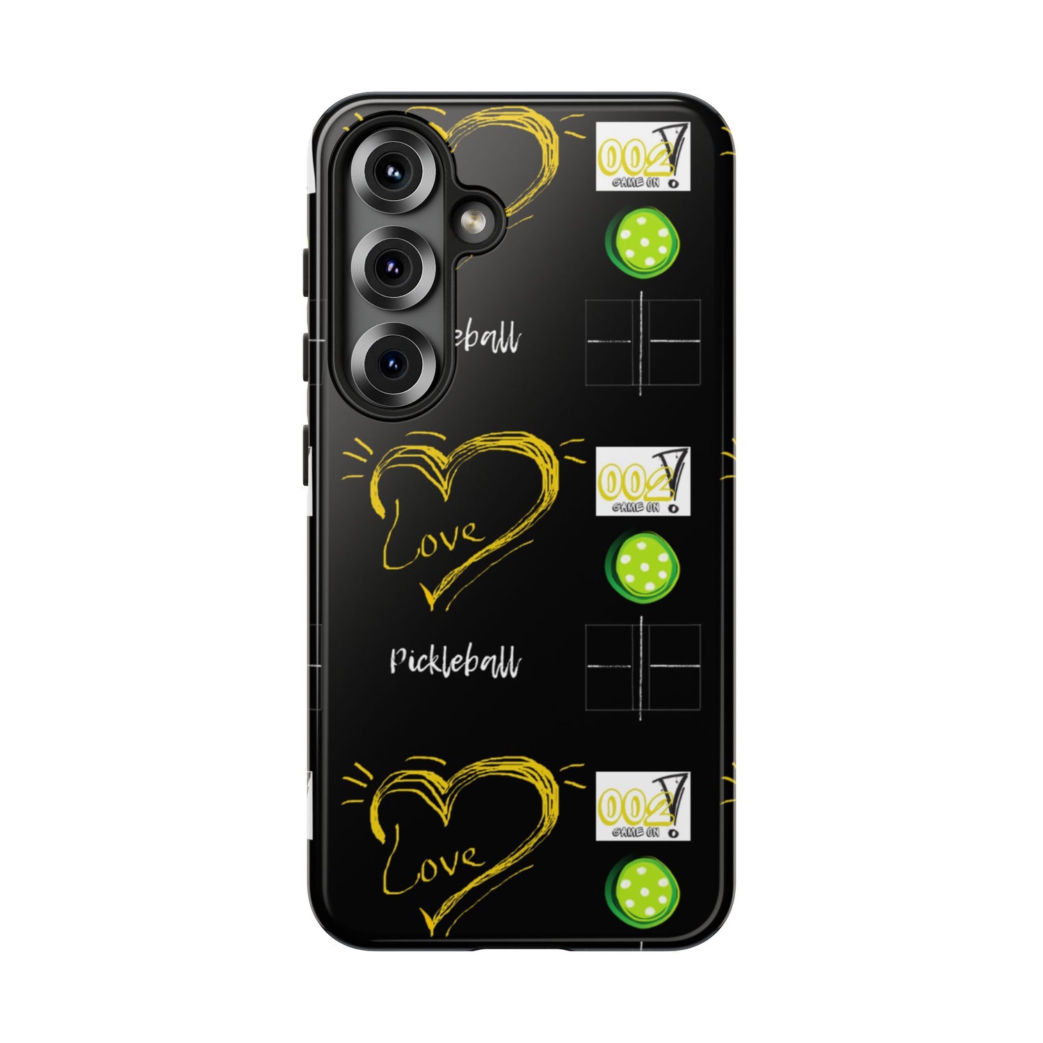 Pickleball Love Tough Android Samsung Phone Case - Fun & Durable Sport Accessory