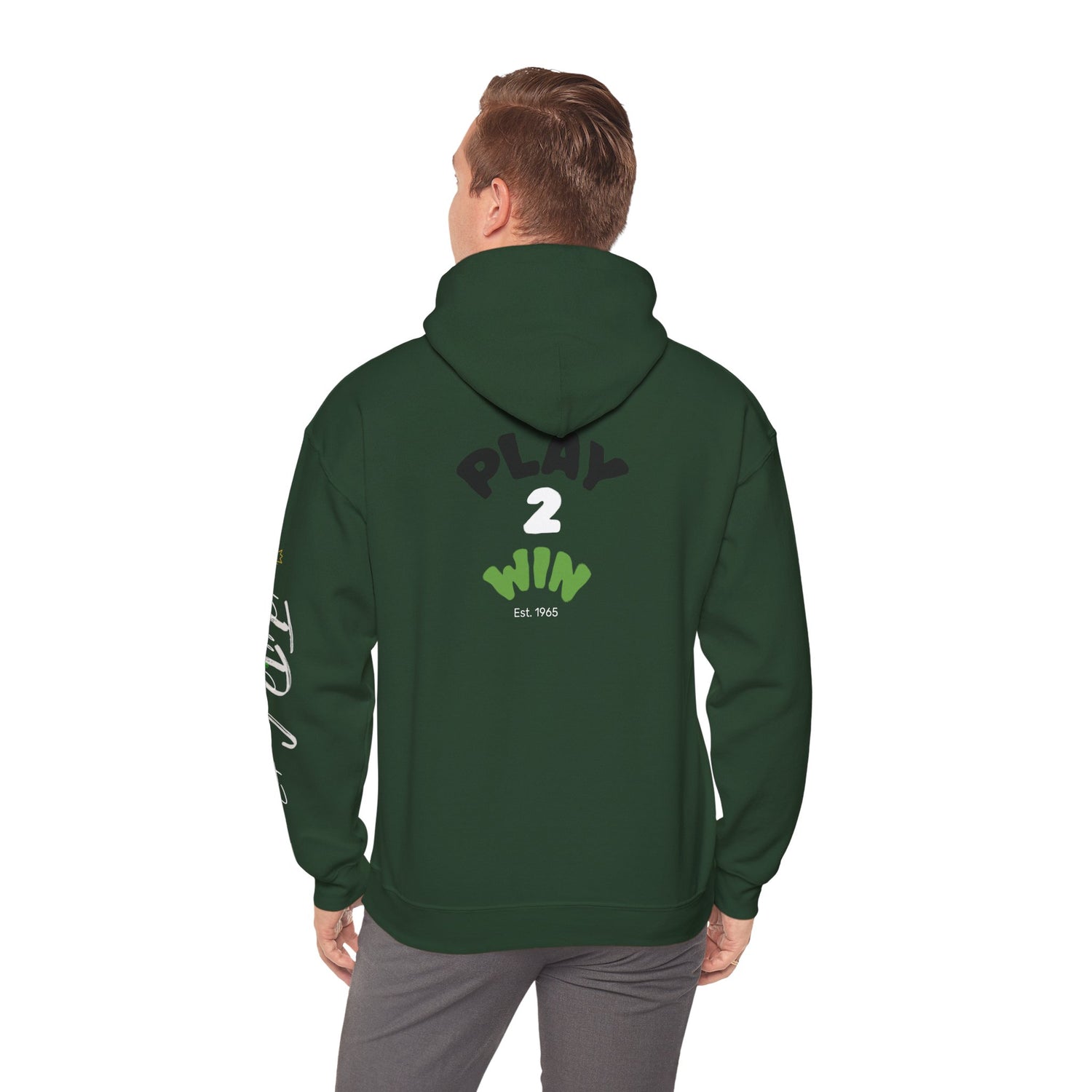 Unisex Pickleball Hoodie - Play 2 Win Design - Unisex Apparel