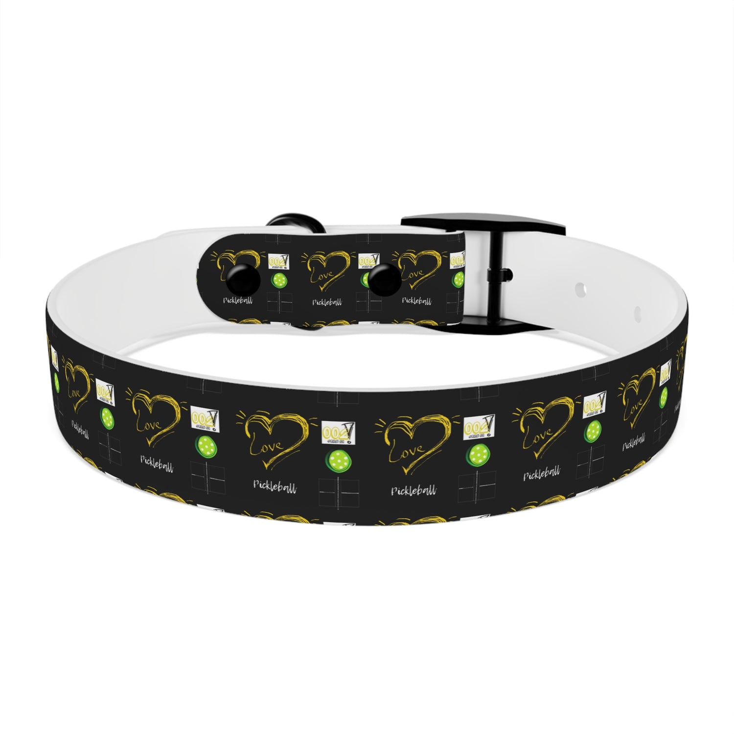 Dog Collar - Pickleball Love Unique Stand Out Design - Perfect for Pet Owners