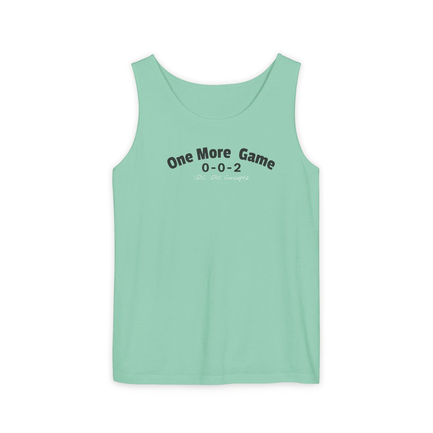 Unisex Pickleball Tank Top - 002 One More Game Design