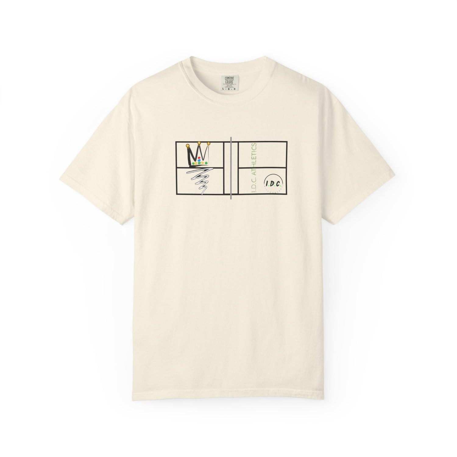 Pickleball King of the Court Design - Casual Graphic Tee for Men - Sports Lovers