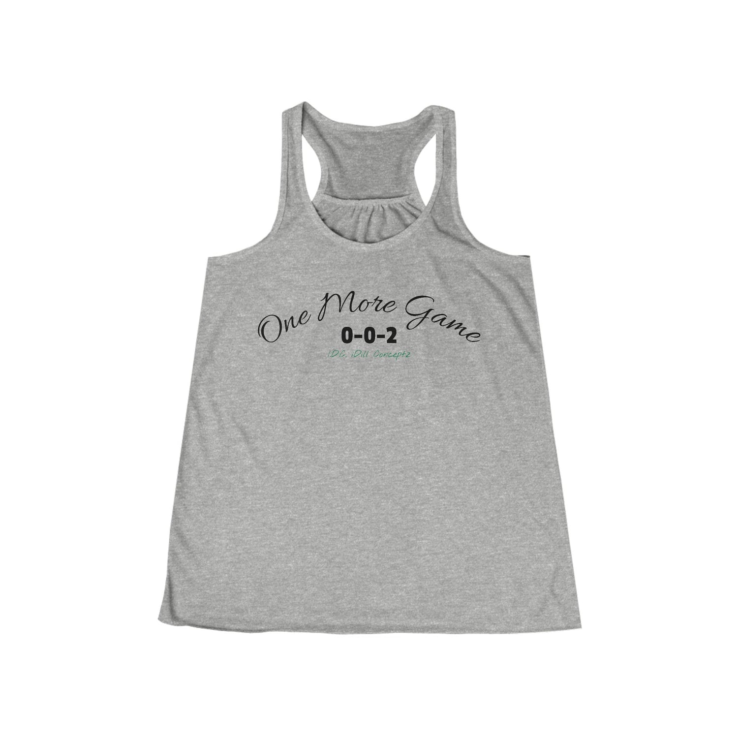 Pickleball Women's Tank Top - 002 One More Game Design