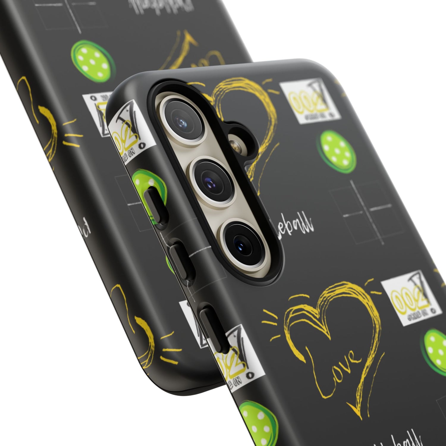 Pickleball Love Tough Android Samsung Phone Case - Fun & Durable Sport Accessory