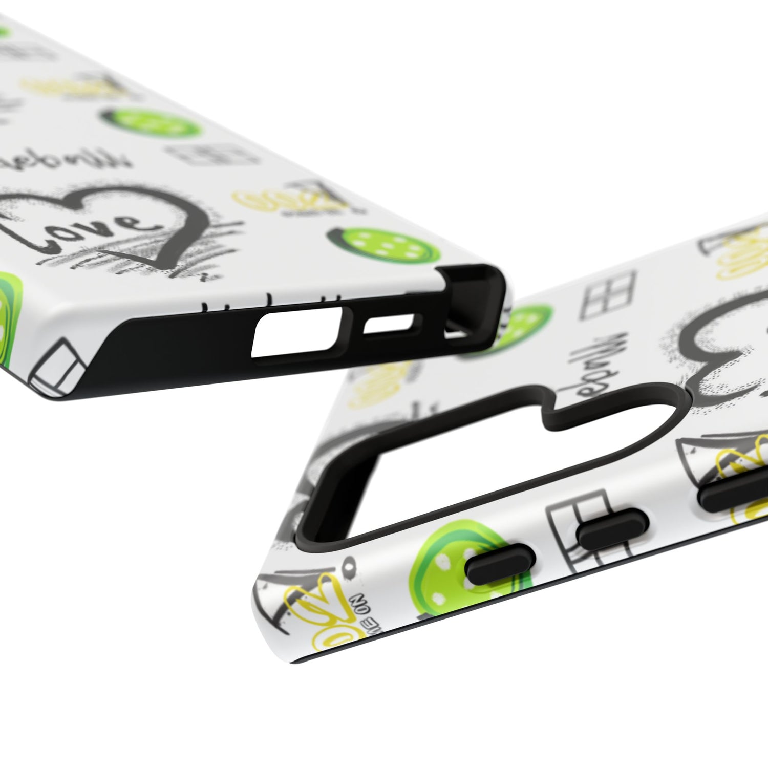 Pickleball Love Tough Android Samsung Phone Case - Fun & Durable Sport Accessory