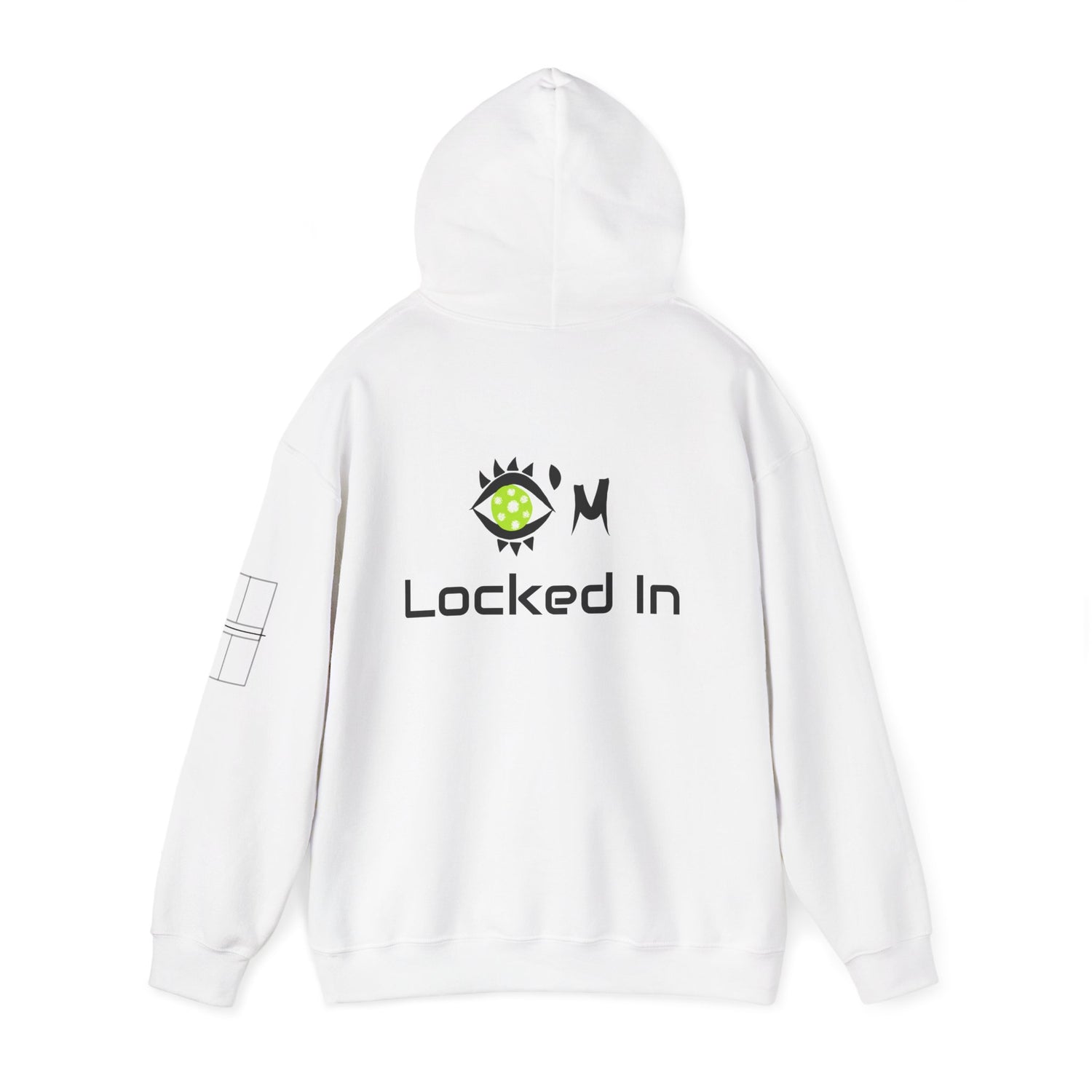 Unisex Pickleball Hoodie - I'm Locked In - Unisex Sweatshirt Athleisure Apparel
