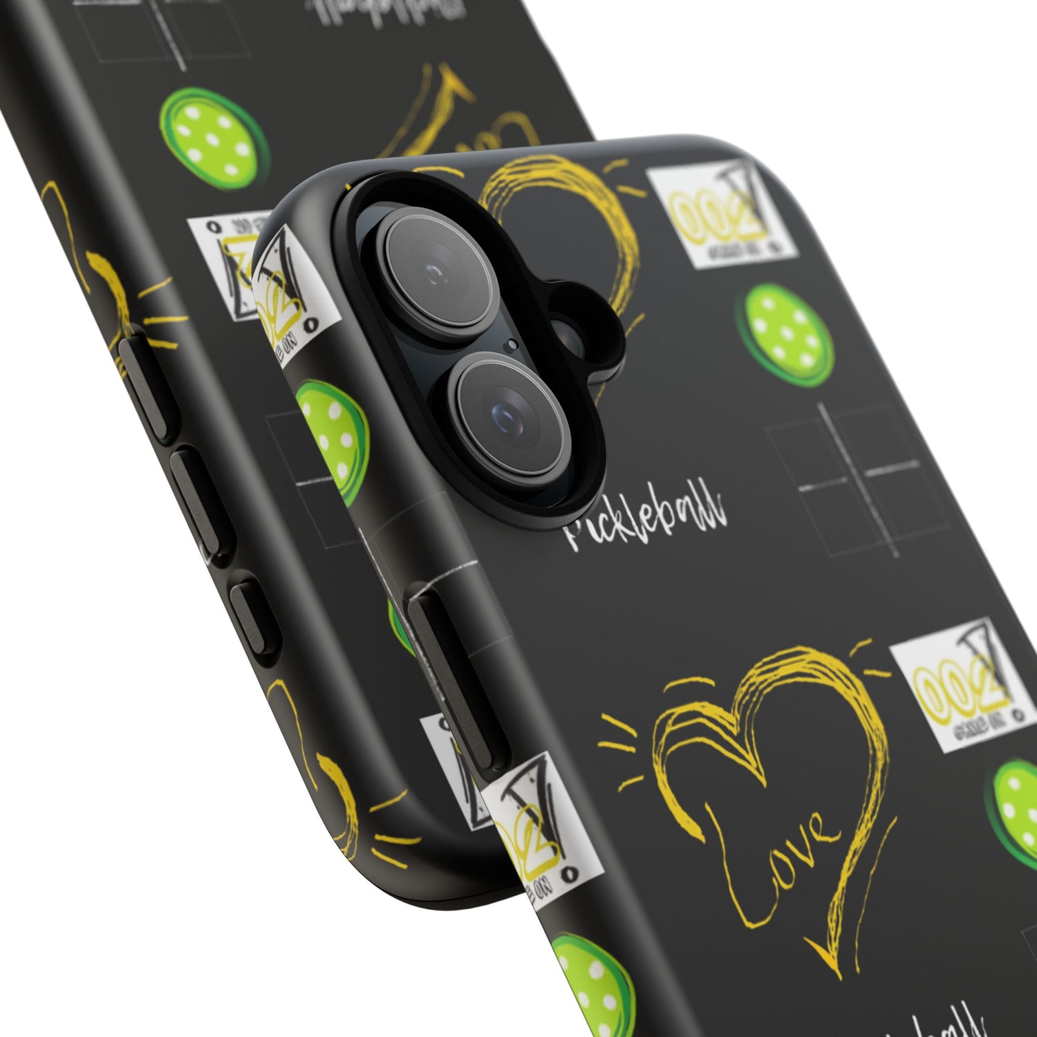 Pickleball Love Tough iPhone Case - Fun & Durable Sport Accessory