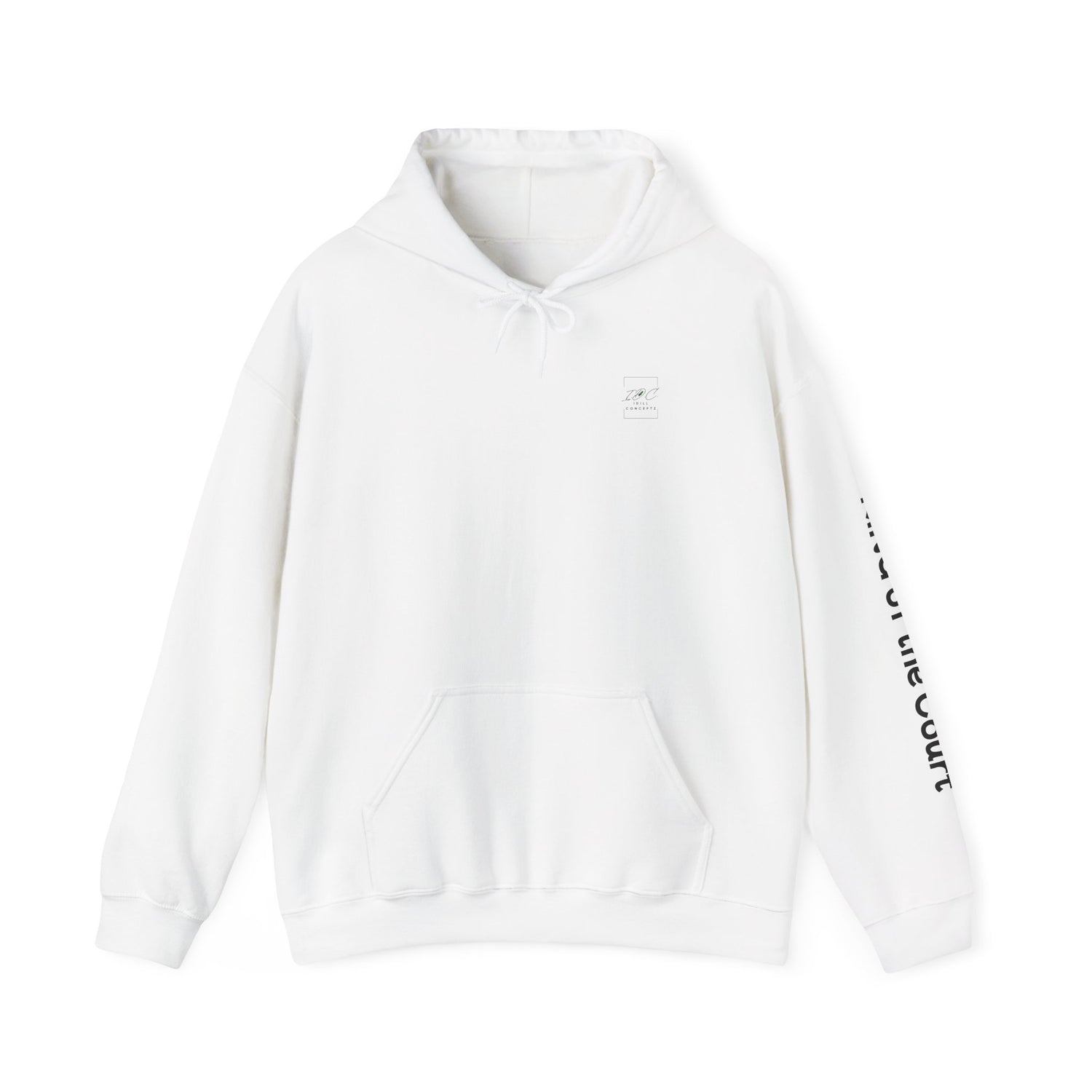 Pickleball Hoodie - King of the Court Design - Men's Sweatshirt