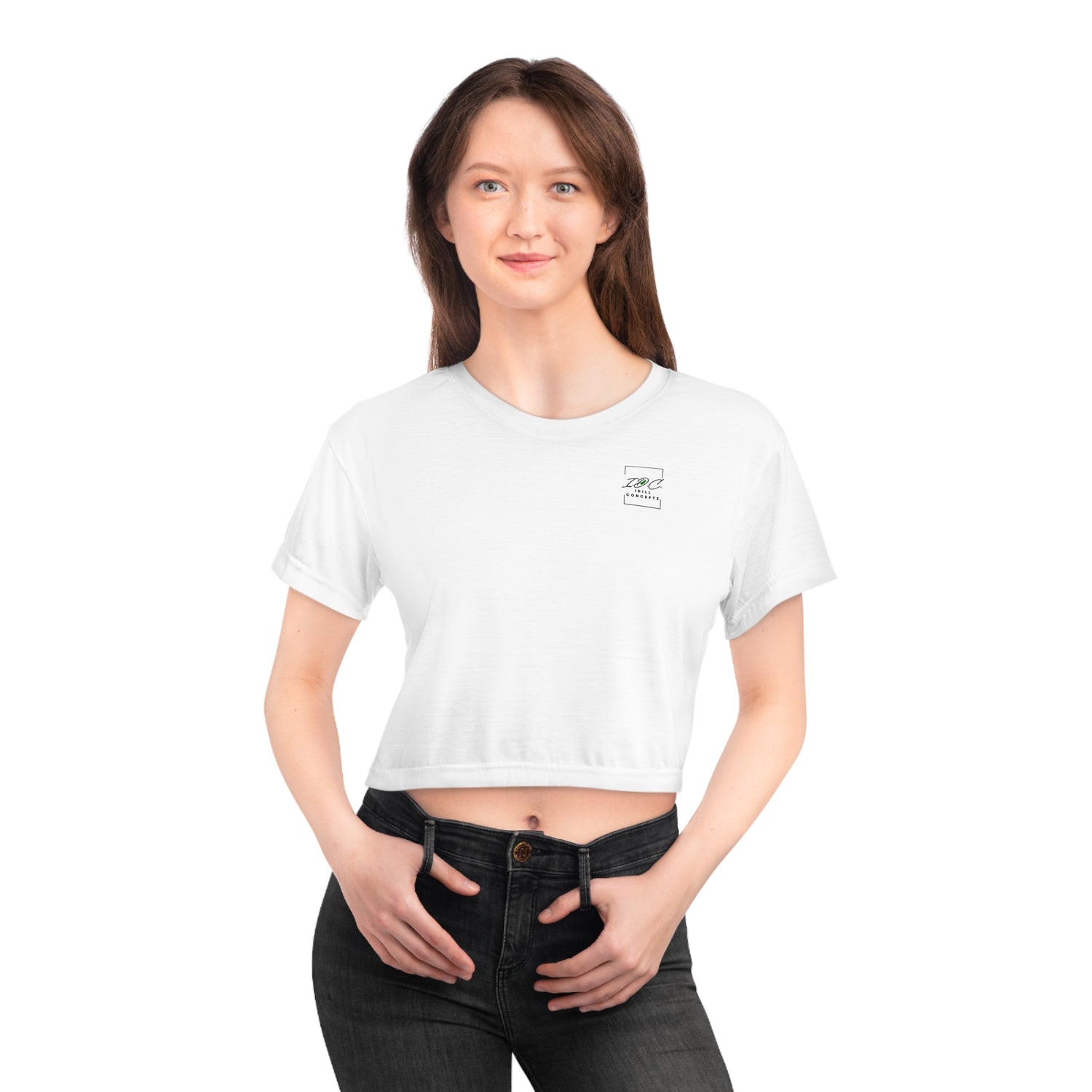 Women's Crop Top - Play 2 Win Design #2 - Women's Pickleball Apparel