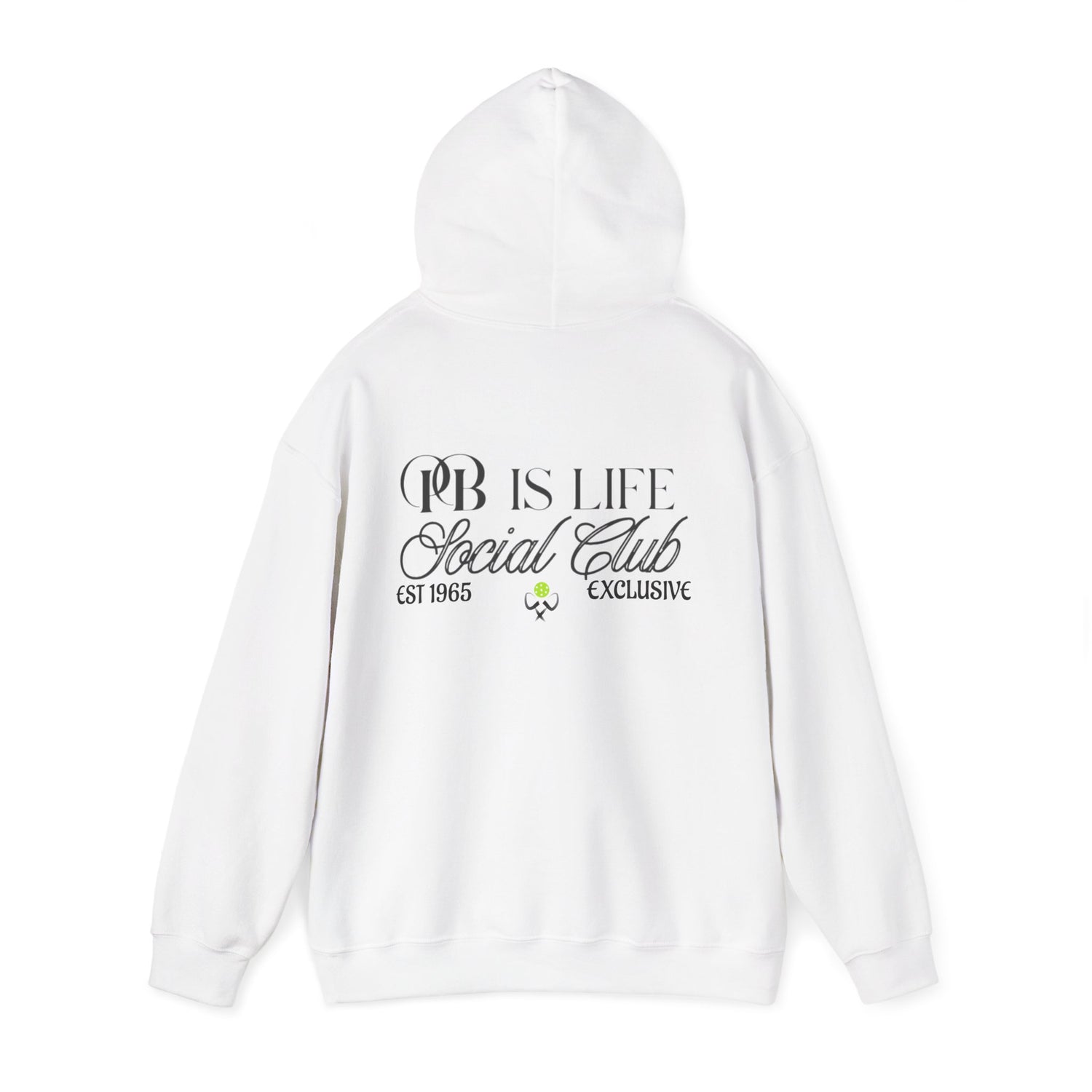 Men's Pickleball Hoodie - PB is Life Exclusive Design